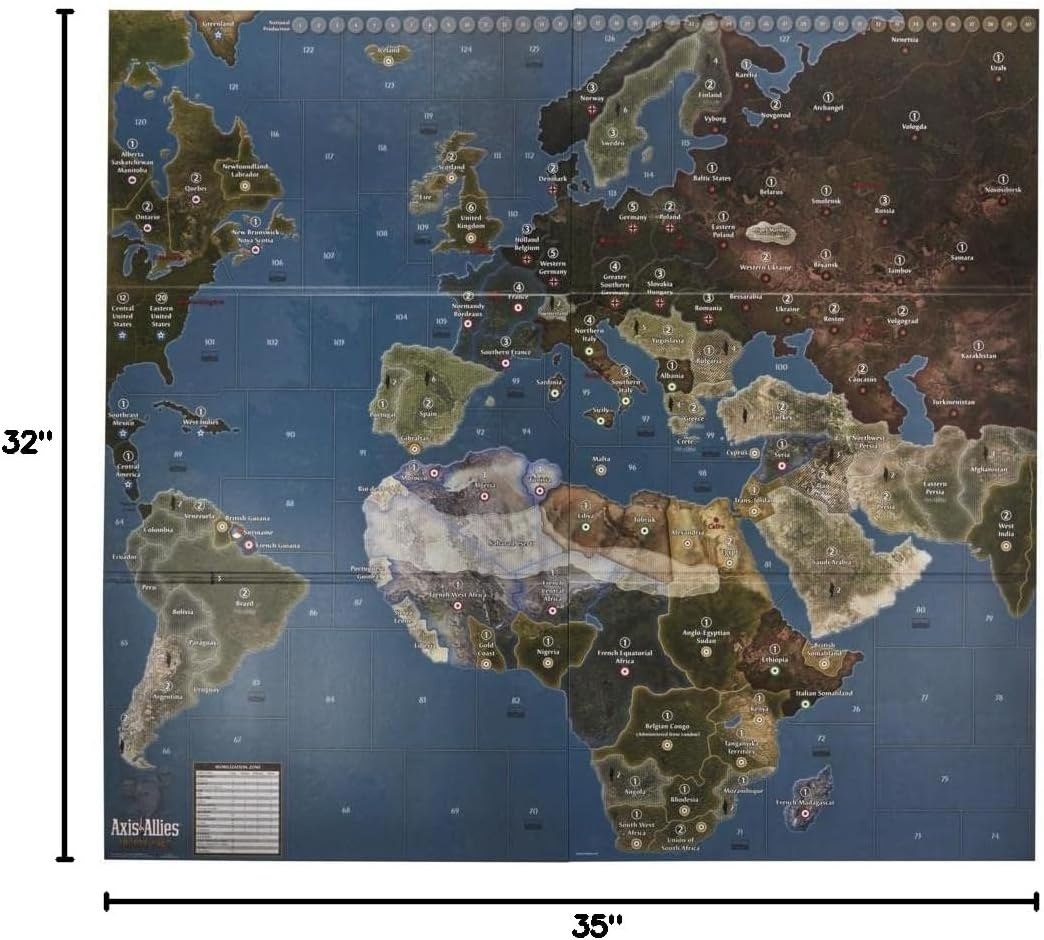 image:imageAvalon Hill Axis amp Allies Europe 1940 Second Edition WWII Strategy Board Game with Extra Large Gameboard Ages 12 and Up 26 PlayersBoard Game