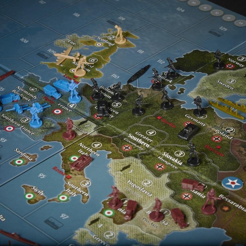 image:imageAvalon Hill Axis amp Allies Europe 1940 Second Edition WWII Strategy Board Game with Extra Large Gameboard Ages 12 and Up 26 PlayersBoard Game