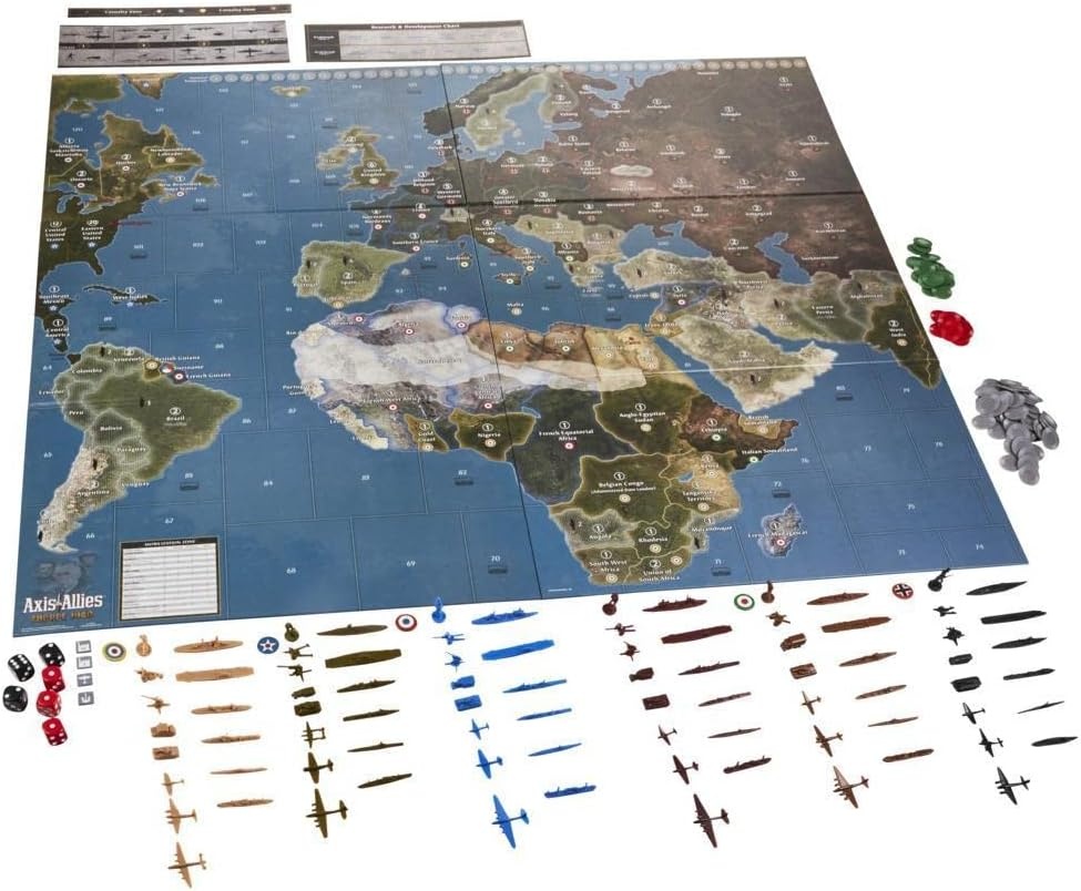 image:imageAvalon Hill Axis amp Allies Europe 1940 Second Edition WWII Strategy Board Game with Extra Large Gameboard Ages 12 and Up 26 PlayersBoard Game