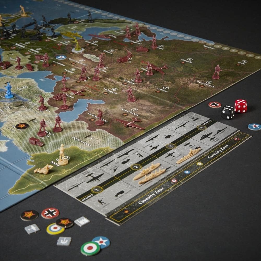 image:imageAvalon Hill Axis amp Allies Europe 1940 Second Edition WWII Strategy Board Game with Extra Large Gameboard Ages 12 and Up 26 PlayersBoard Game