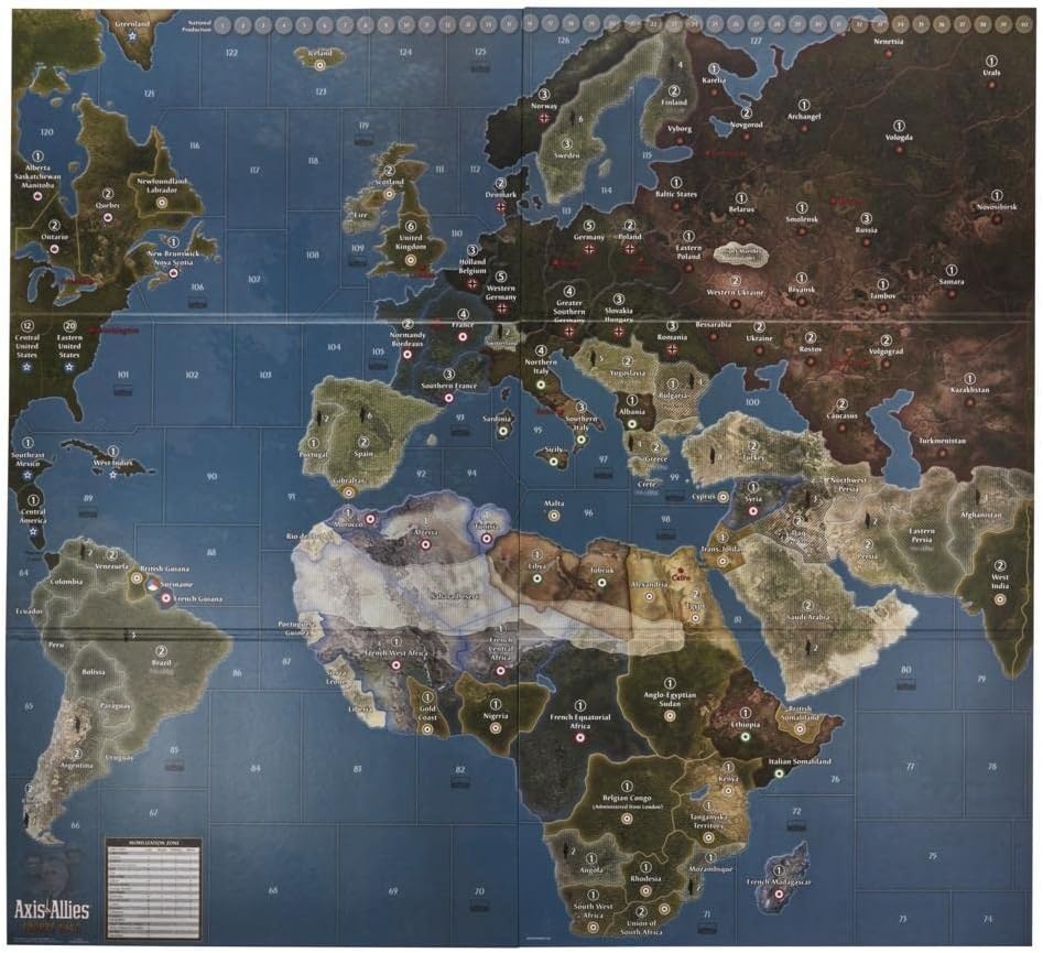 image:imageAvalon Hill Axis amp Allies Europe 1940 Second Edition WWII Strategy Board Game with Extra Large Gameboard Ages 12 and Up 26 PlayersBoard Game