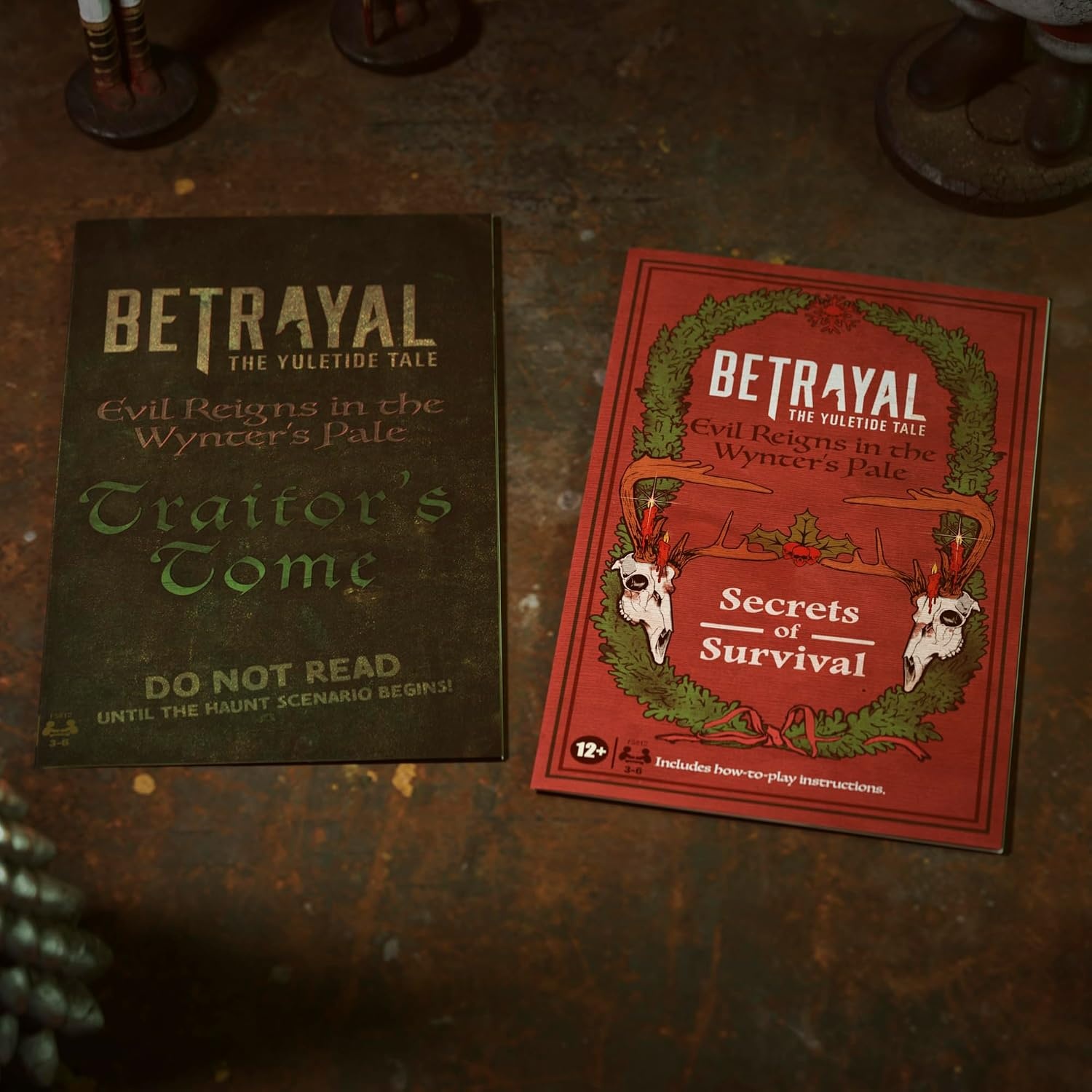 image:imageAvalon Hill Betrayal Evil Reigns in The Wynters Pale The Yuletide Tale Expansion Ages 12 Requires Betrayal at HOTH 3rd Edition to PlayBetrayal the Yuletide Tale