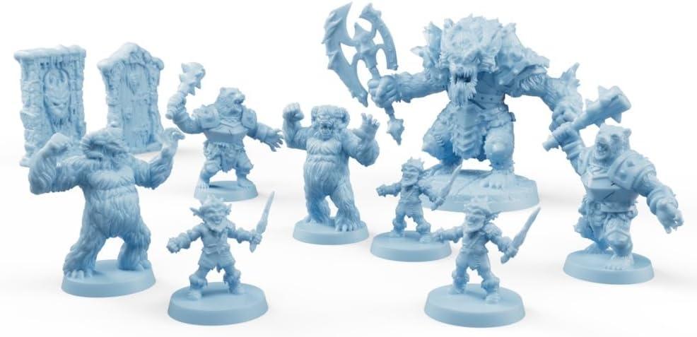 image:imageAvalon Hill HeroQuest The Frozen Horror Quest Pack Dungeon Crawler Game for Ages 14 Requires HeroQuest Game System to PlayMulticolored