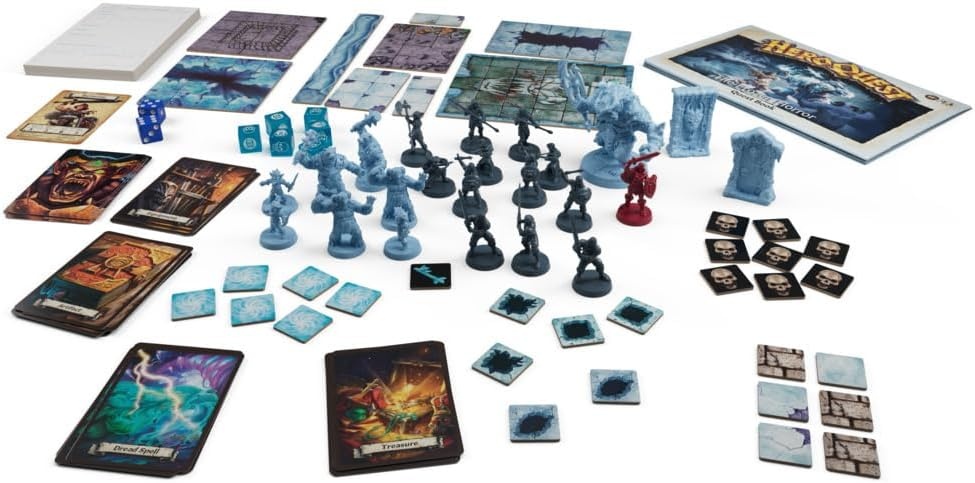 image:imageAvalon Hill HeroQuest The Frozen Horror Quest Pack Dungeon Crawler Game for Ages 14 Requires HeroQuest Game System to PlayMulticolored