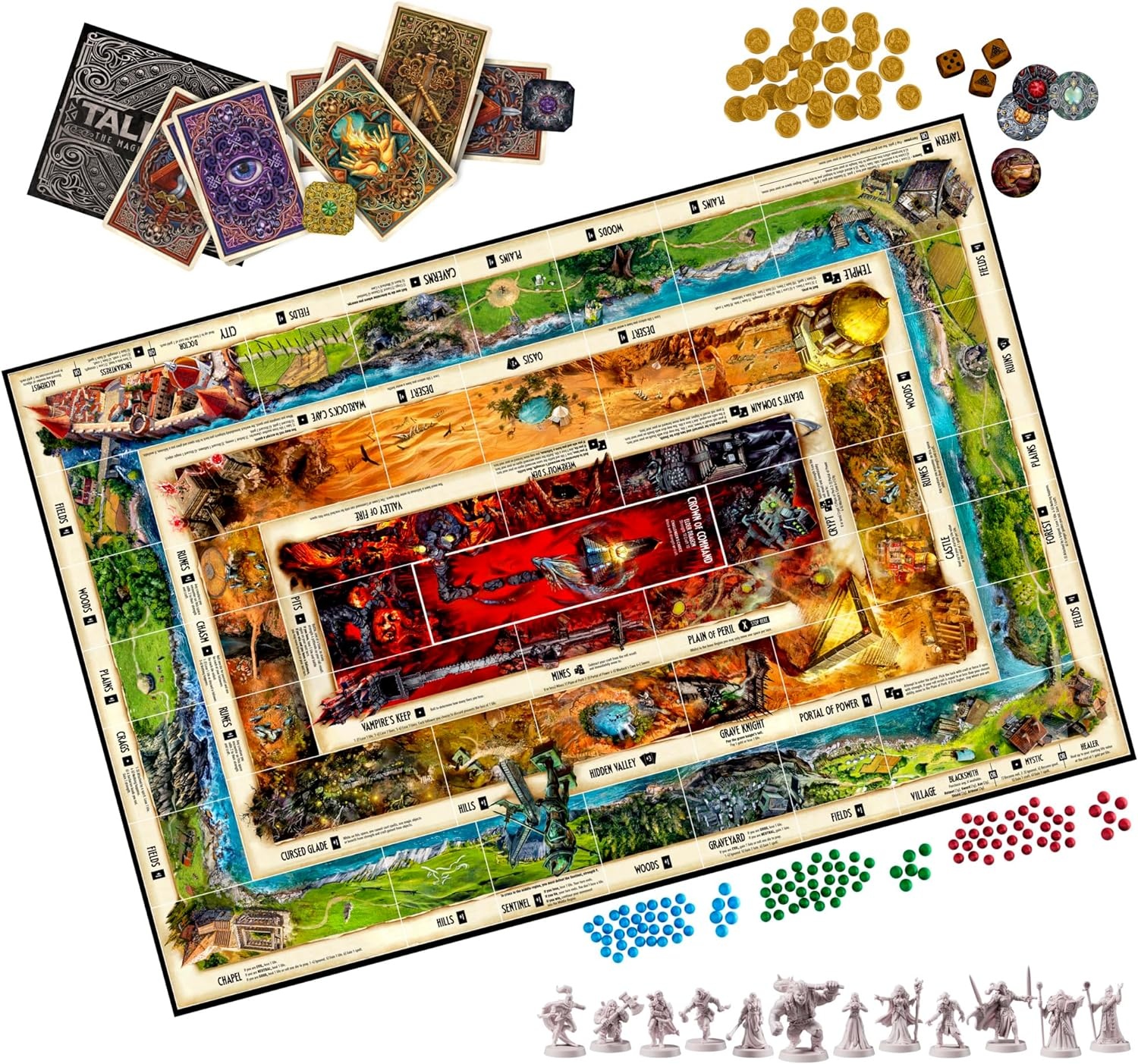 image:imageAvalon Hill Talisman Alliances Fate Beckons Board Game Talisman Expansion Cooperative Fantasy Adventure Games Ages 12 2 to 6 PlayersTalisman