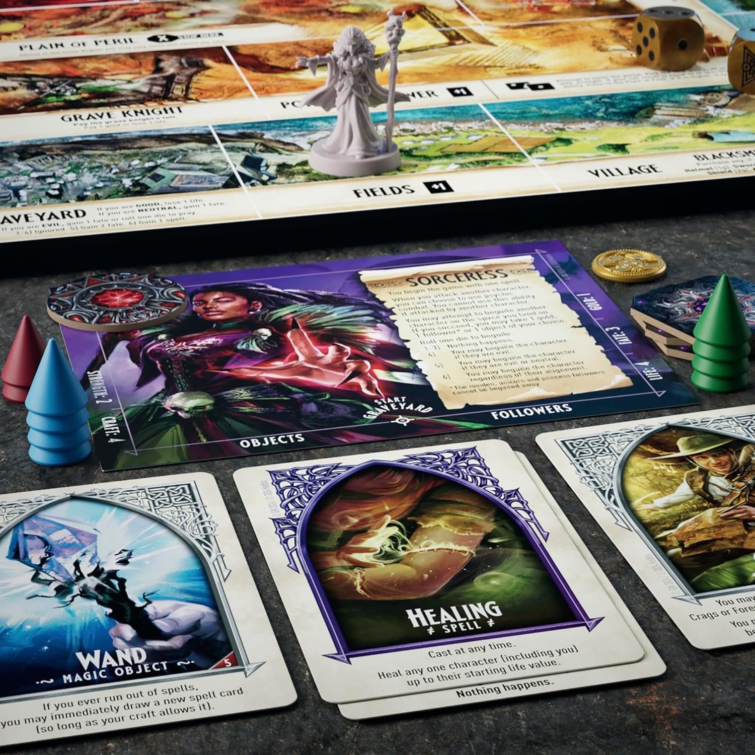 image:imageAvalon Hill Talisman Alliances Fate Beckons Board Game Talisman Expansion Cooperative Fantasy Adventure Games Ages 12 2 to 6 PlayersTalisman