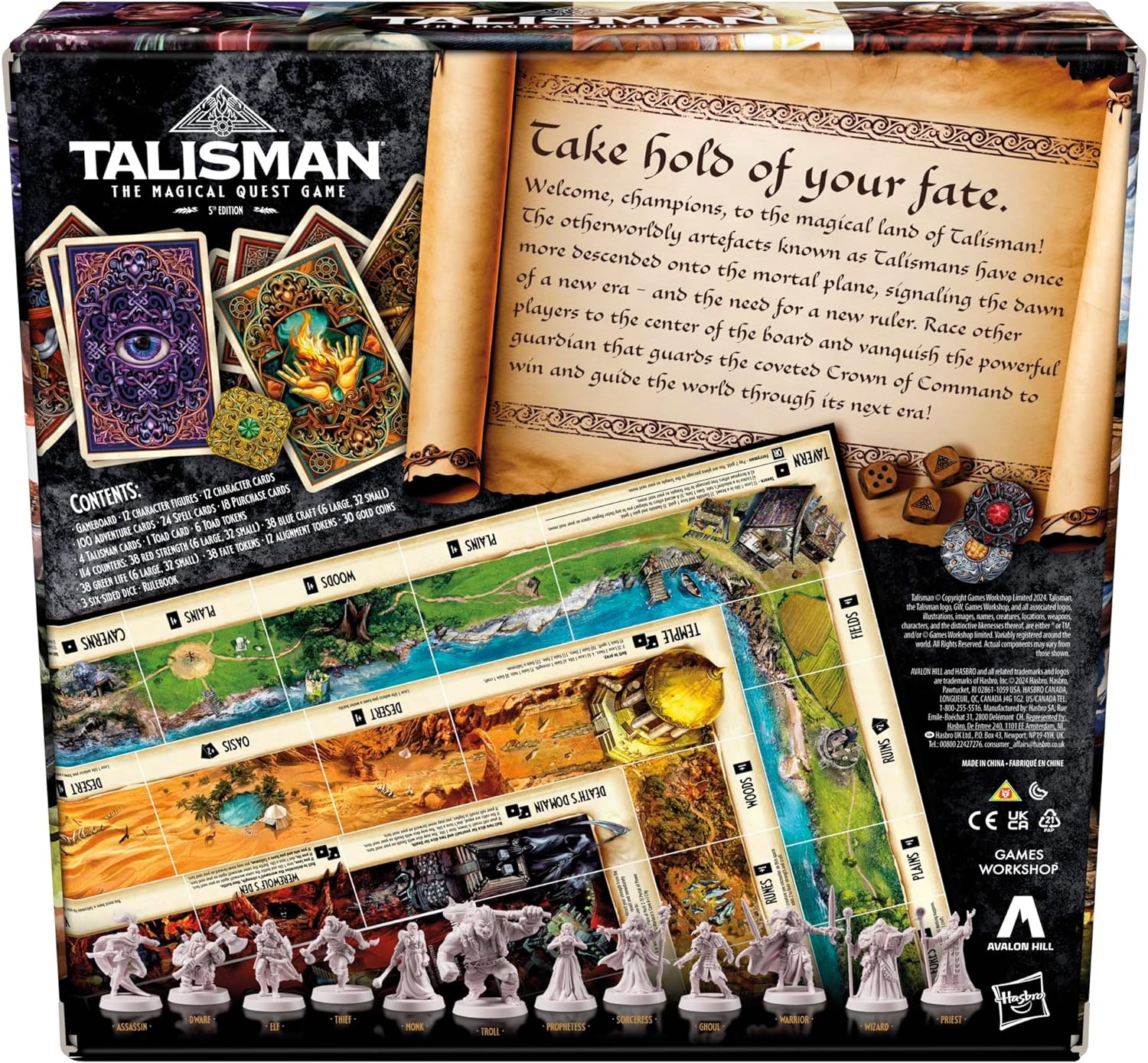 image:imageAvalon Hill Talisman Alliances Fate Beckons Board Game Talisman Expansion Cooperative Fantasy Adventure Games Ages 12 2 to 6 PlayersTalisman