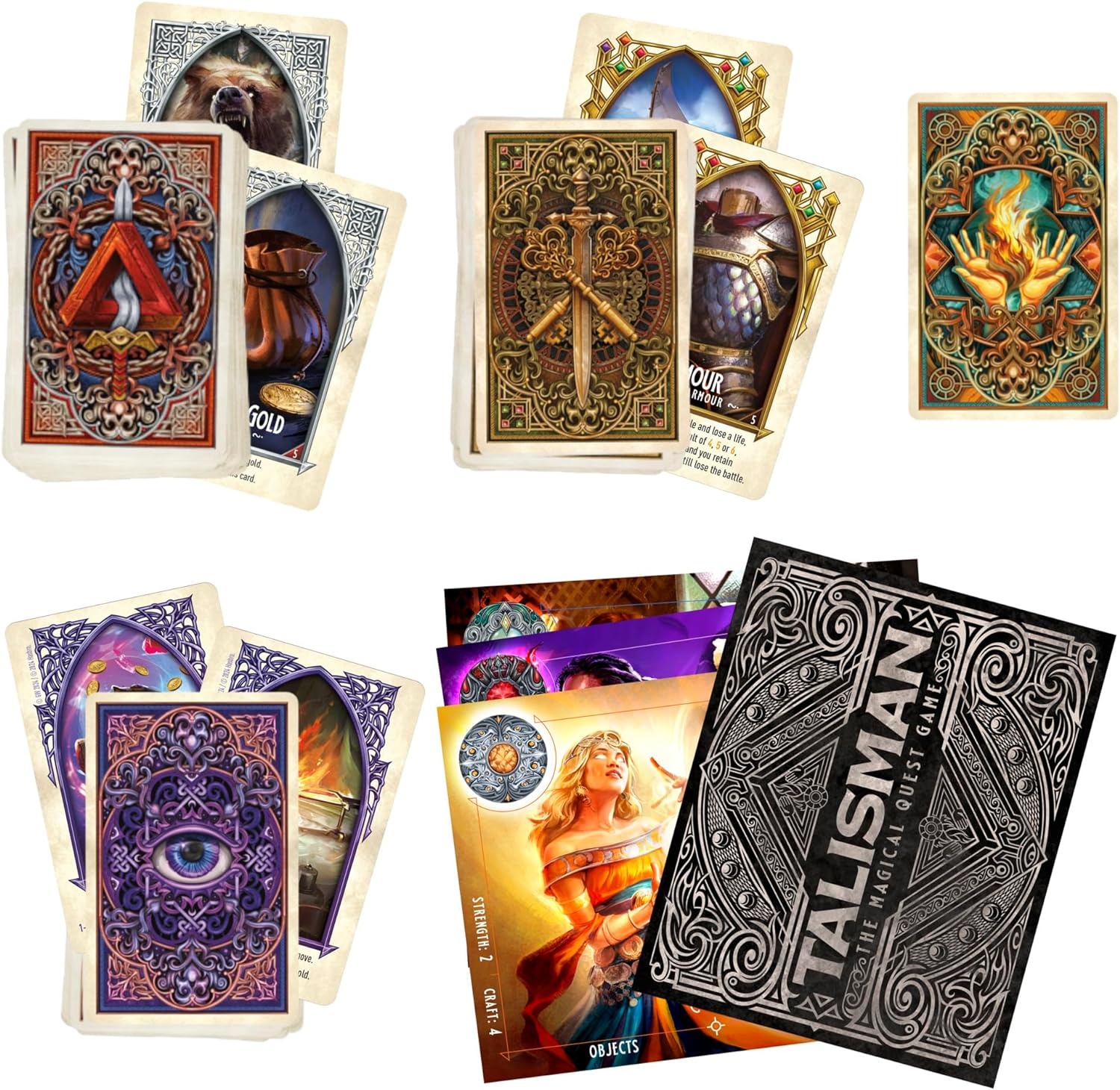 image:imageAvalon Hill Talisman Alliances Fate Beckons Board Game Talisman Expansion Cooperative Fantasy Adventure Games Ages 12 2 to 6 PlayersTalisman