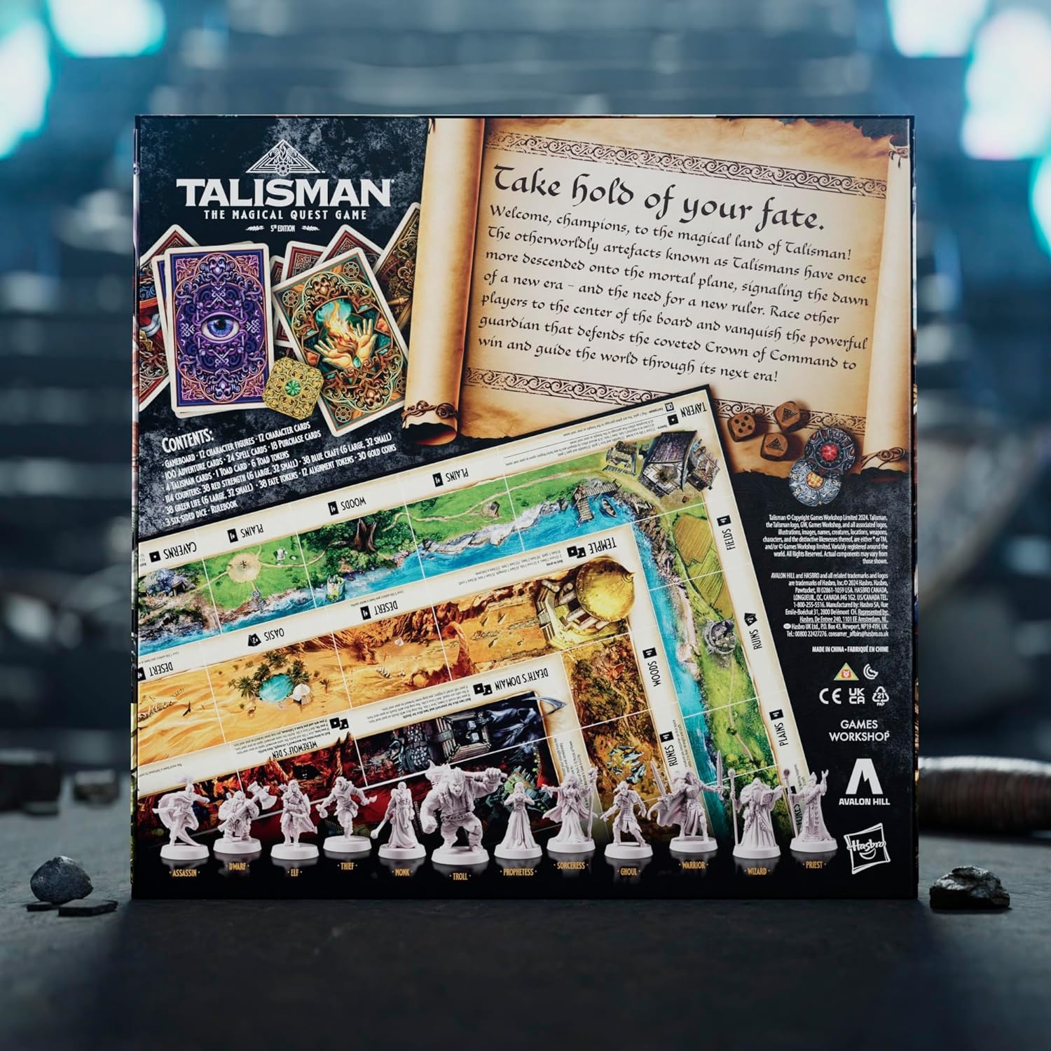 image:imageAvalon Hill Talisman Alliances Fate Beckons Board Game Talisman Expansion Cooperative Fantasy Adventure Games Ages 12 2 to 6 PlayersTalisman