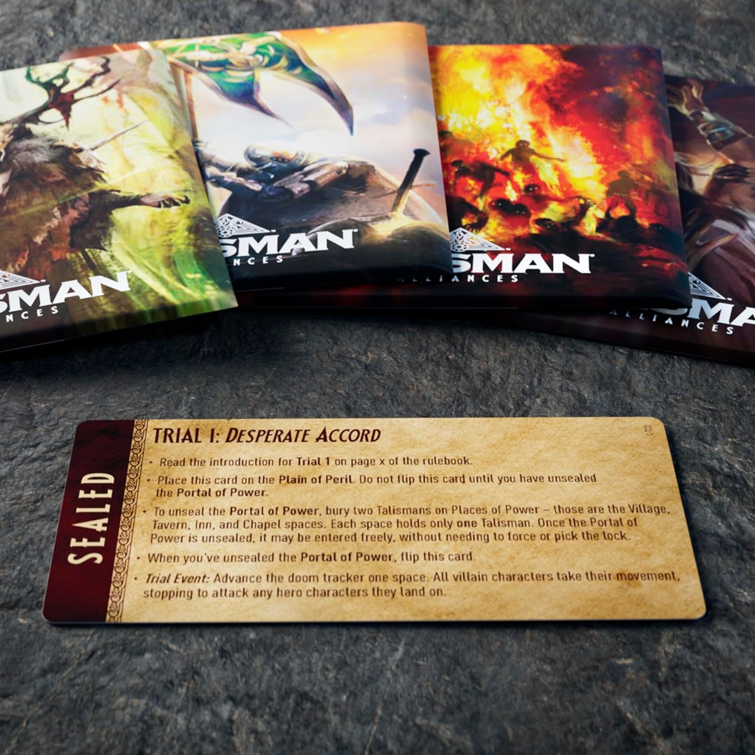image:imageAvalon Hill Talisman Alliances Fate Beckons Board Game Talisman Expansion Cooperative Fantasy Adventure Games Ages 12 2 to 6 PlayersTalisman Alliances Expansion