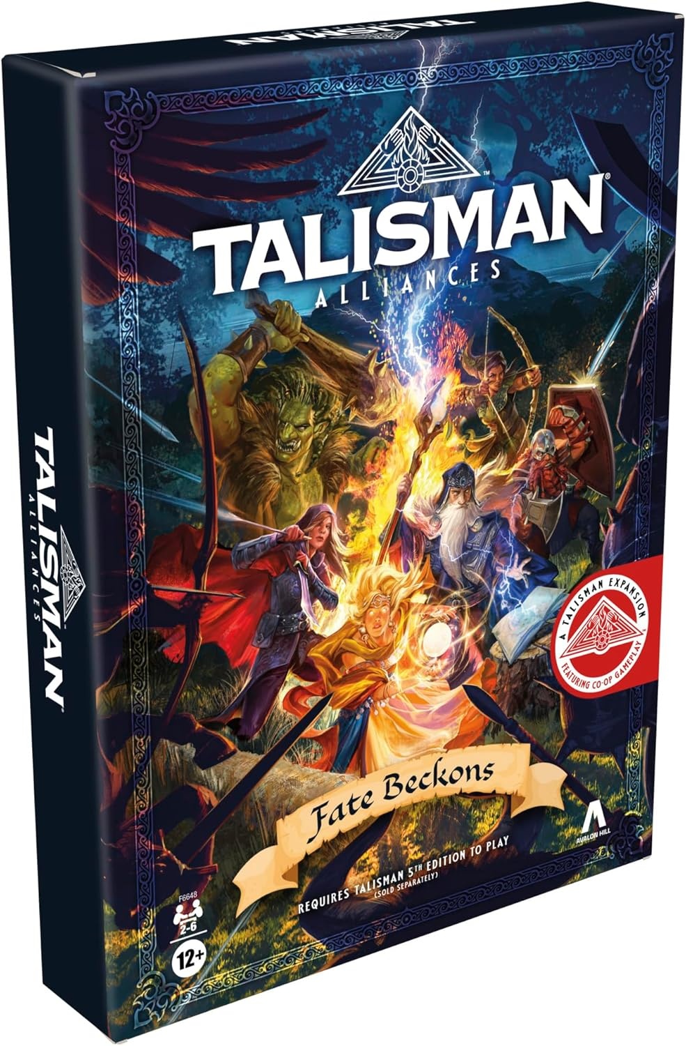 image:imageAvalon Hill Talisman Alliances Fate Beckons Board Game Talisman Expansion Cooperative Fantasy Adventure Games Ages 12 2 to 6 PlayersTalisman Alliances Expansion