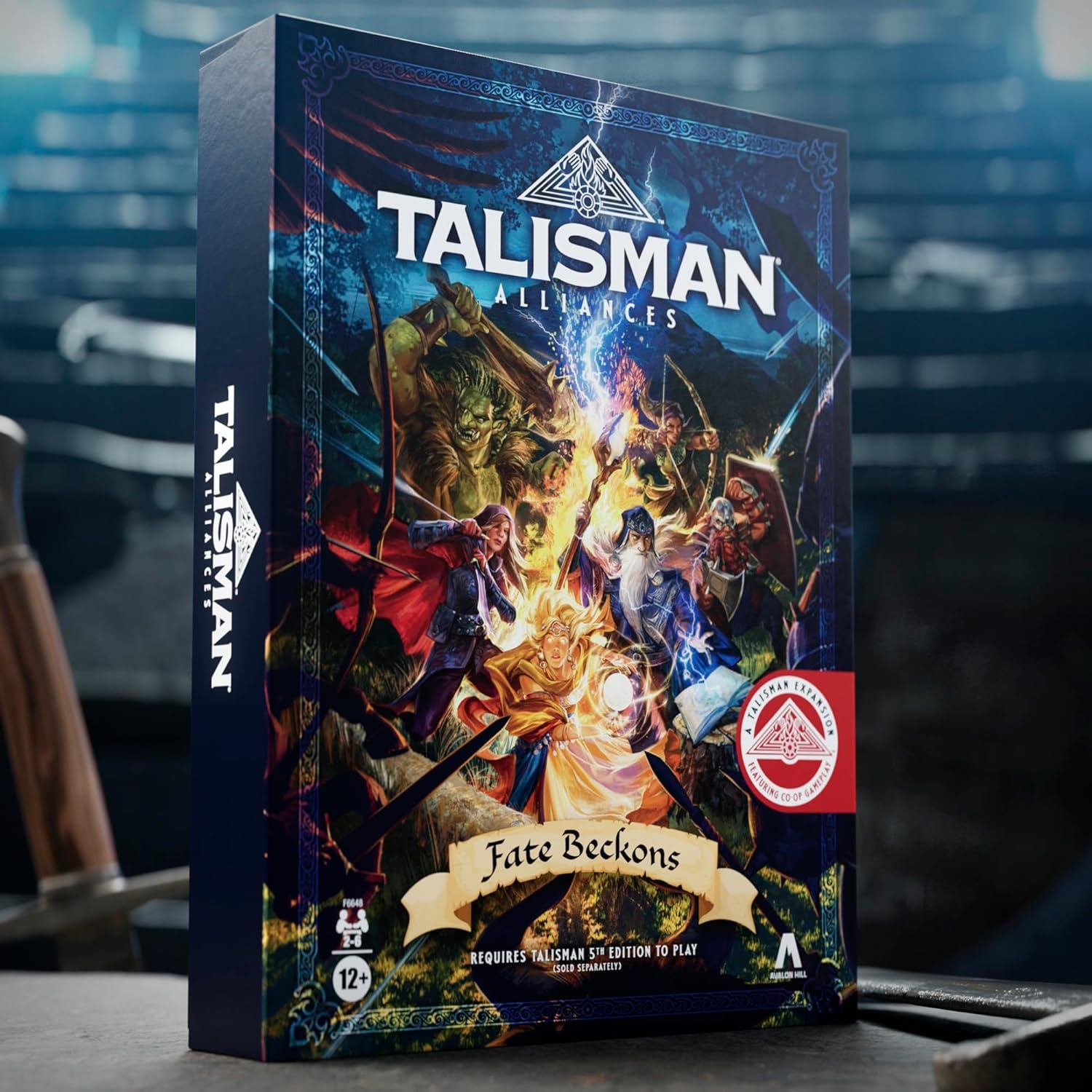 image:imageAvalon Hill Talisman Alliances Fate Beckons Board Game Talisman Expansion Cooperative Fantasy Adventure Games Ages 12 2 to 6 PlayersTalisman Alliances Expansion