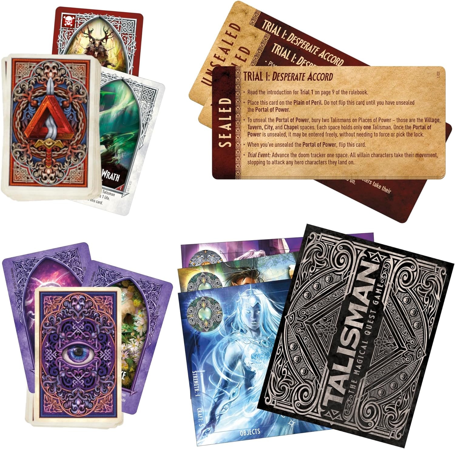 image:imageAvalon Hill Talisman Alliances Fate Beckons Board Game Talisman Expansion Cooperative Fantasy Adventure Games Ages 12 2 to 6 PlayersTalisman Alliances Expansion