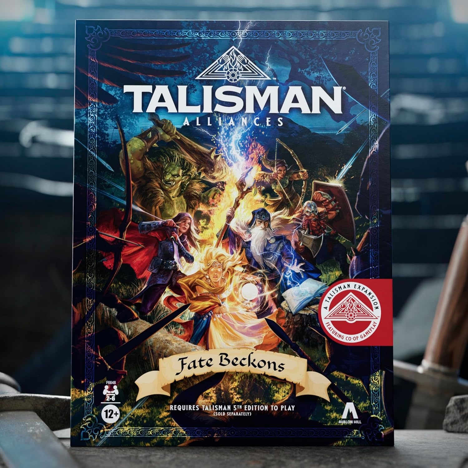 image:imageAvalon Hill Talisman Alliances Fate Beckons Board Game Talisman Expansion Cooperative Fantasy Adventure Games Ages 12 2 to 6 PlayersTalisman Alliances Expansion