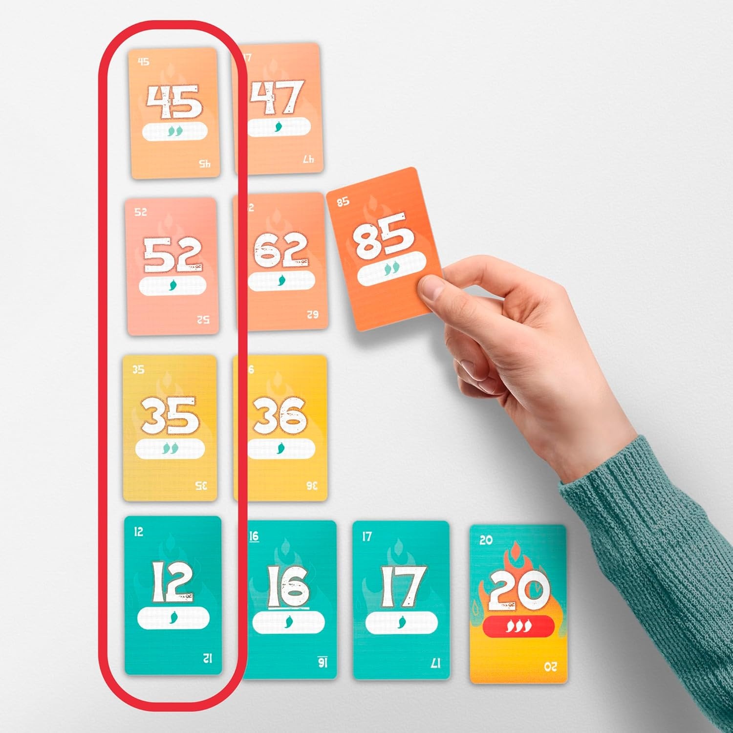 image:imageBeat The Heat Game Family Party Card Game for Kids and Adults Ages 8 2 to 10 Players 20 Mins Easy to Learn Strategy Card Games for Groups