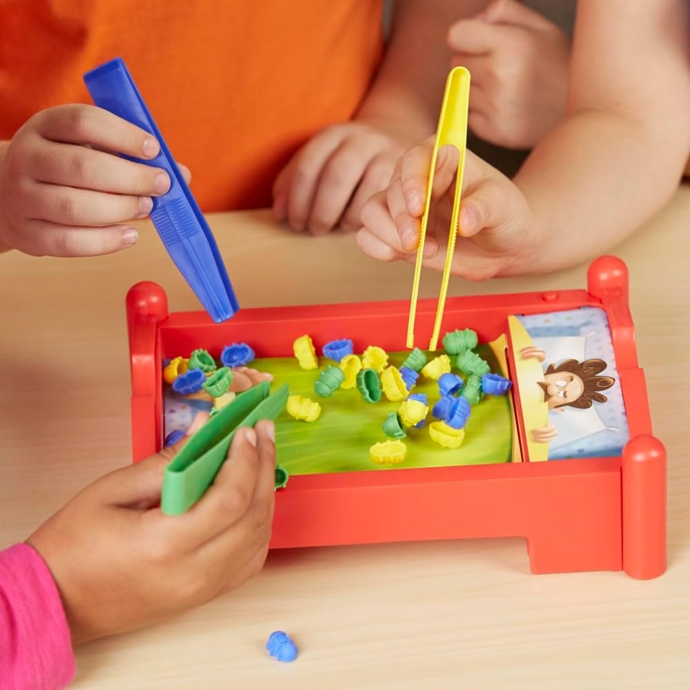 image:imageBed Bugs Board Game The Classic Game of CritterCatchin Fun Kids and Preschool Games Ages 4 and Up 2 to 3 Players Family Games Easter Gift for Kids Amazon Exclusive