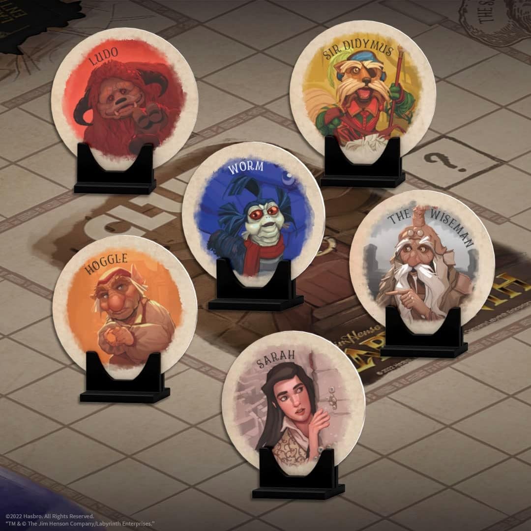 image:imageCLUE Labyrinth Solve The Mystery Who Does Jareth Control Where is Toby and What Object is Used Collectible Clue Game Based on Jim Hensons Labyrinth OfficiallyLicensed Game