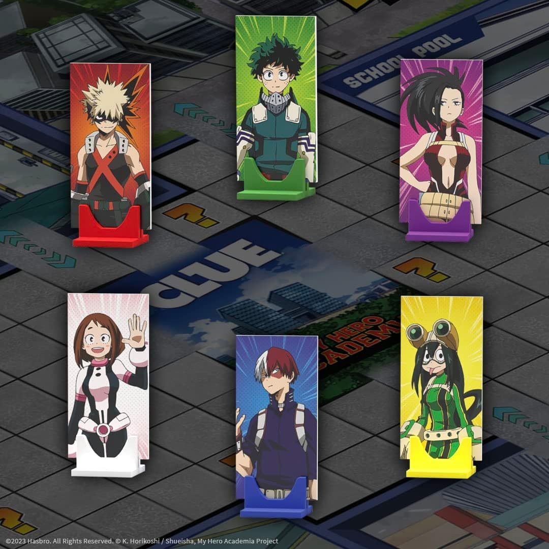 image:imageCLUE My Hero Academia Featuring Characters amp Locations from My Hero Academia OfficiallyLicensed My Hero Academia Anime TV Show Game amp Merchandise