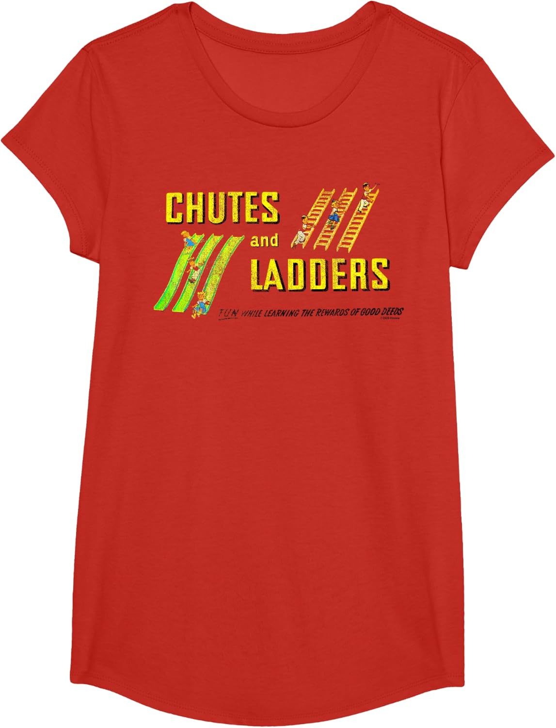 image:imageChutes And Ladders Classic Logo TShirtRed