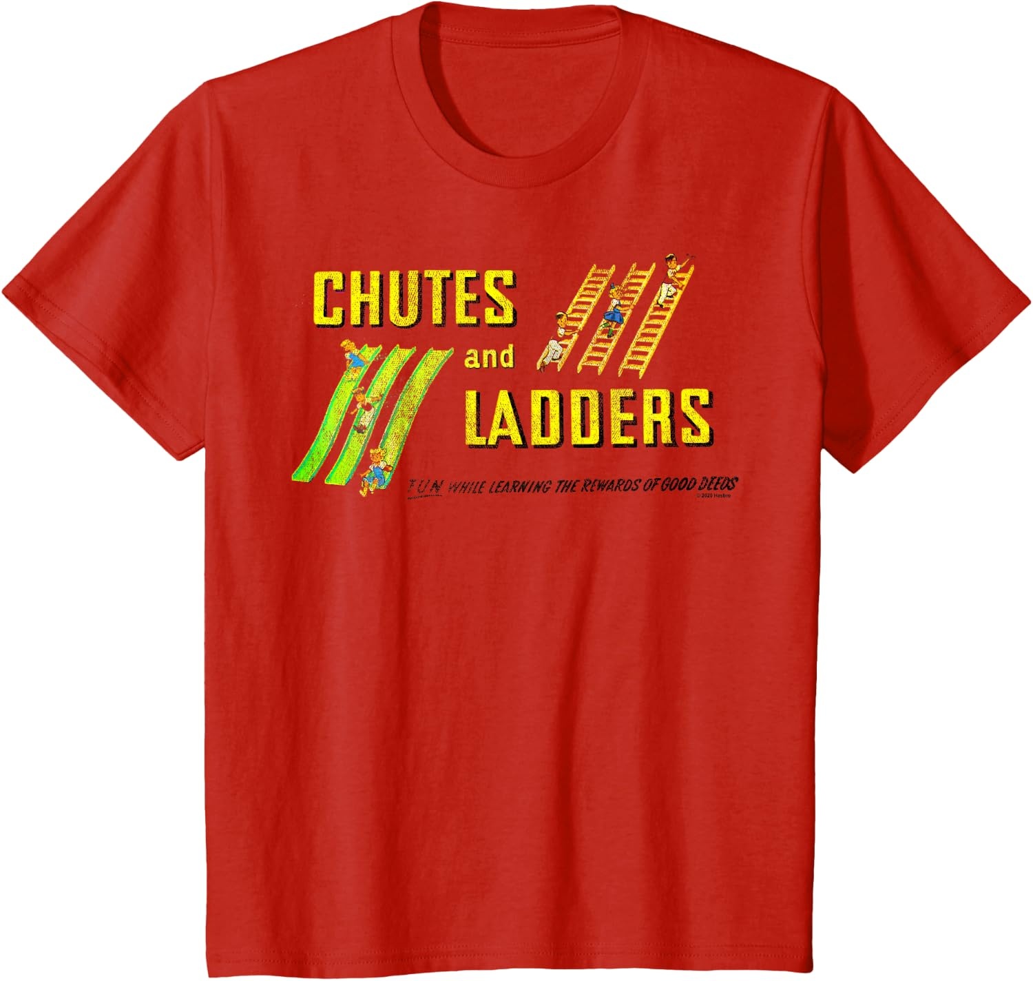 image:imageChutes And Ladders Classic Logo TShirtRed