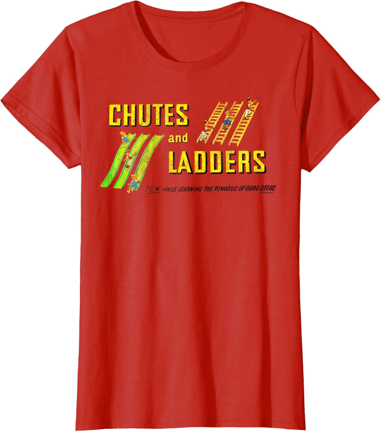 image:imageChutes And Ladders Classic Logo TShirtRed
