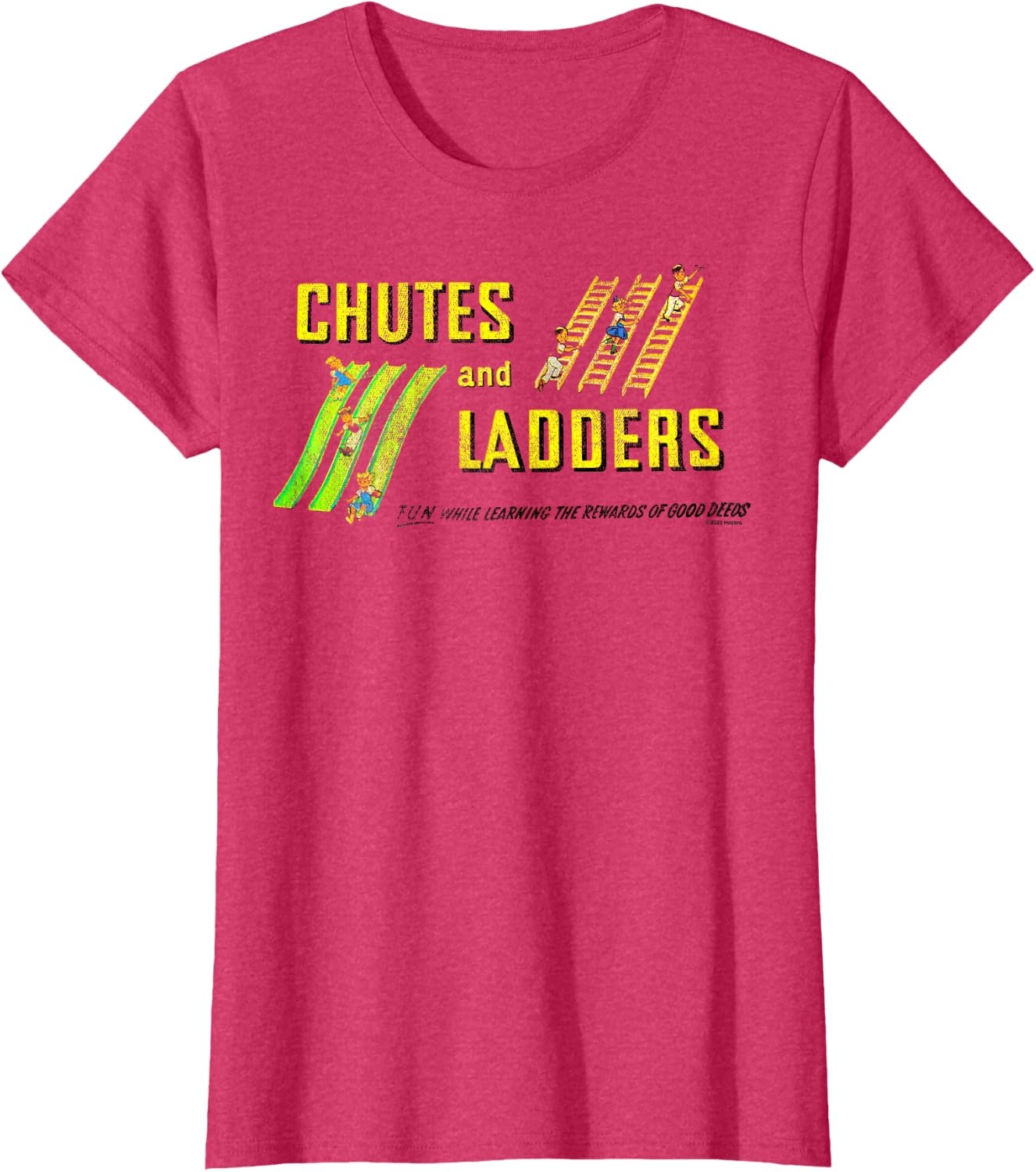 image:imageChutes And Ladders Classic Logo TShirtRed Heather