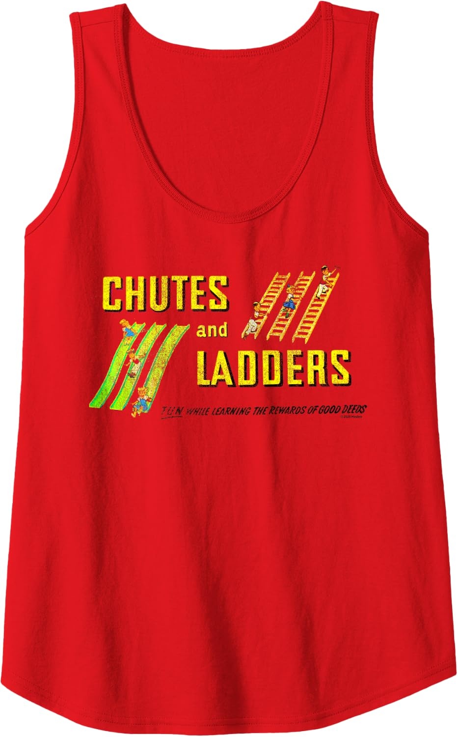 image:imageChutes And Ladders Classic Logo Tank TopRed