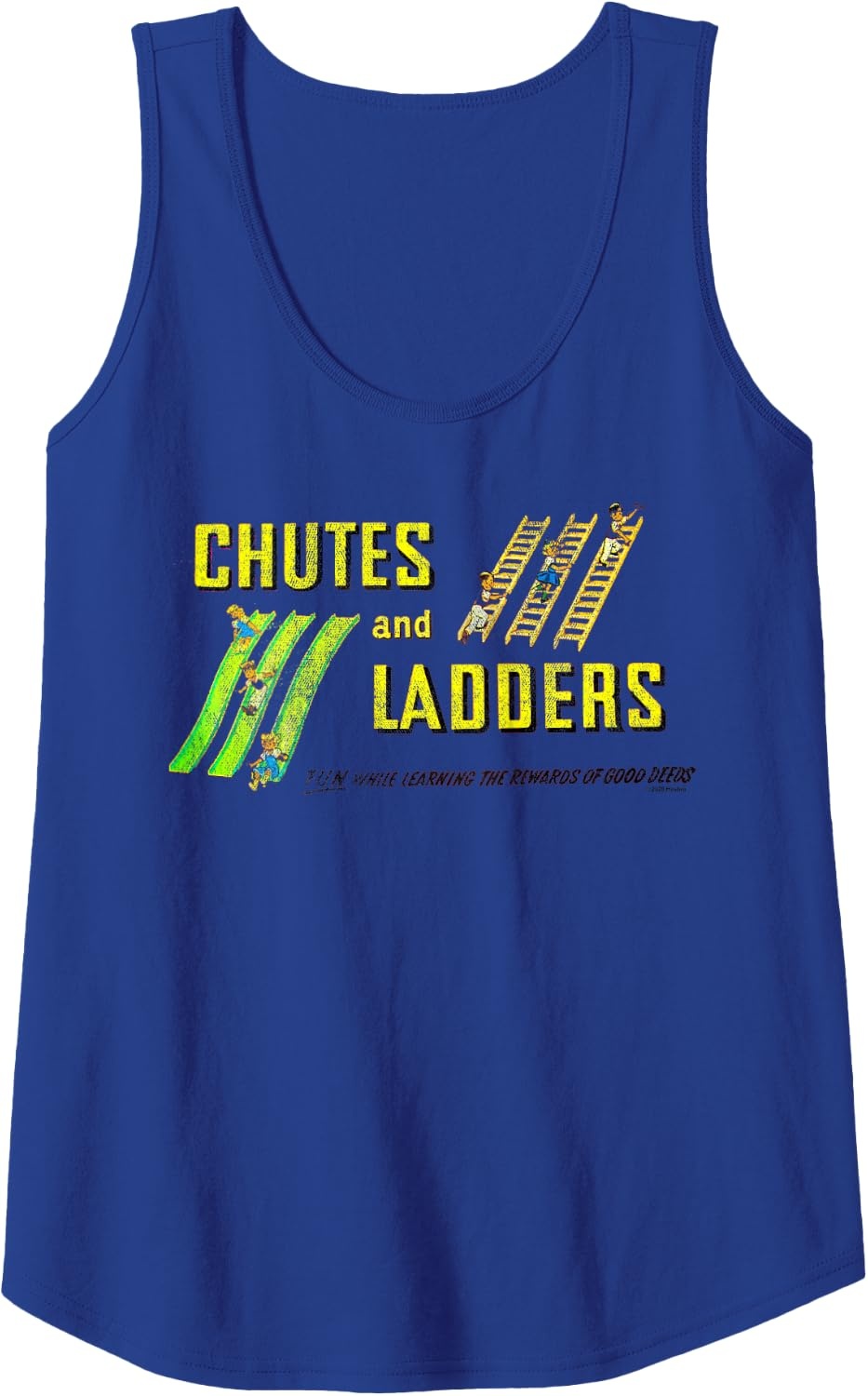 image:imageChutes And Ladders Classic Logo Tank TopRoyal Blue
