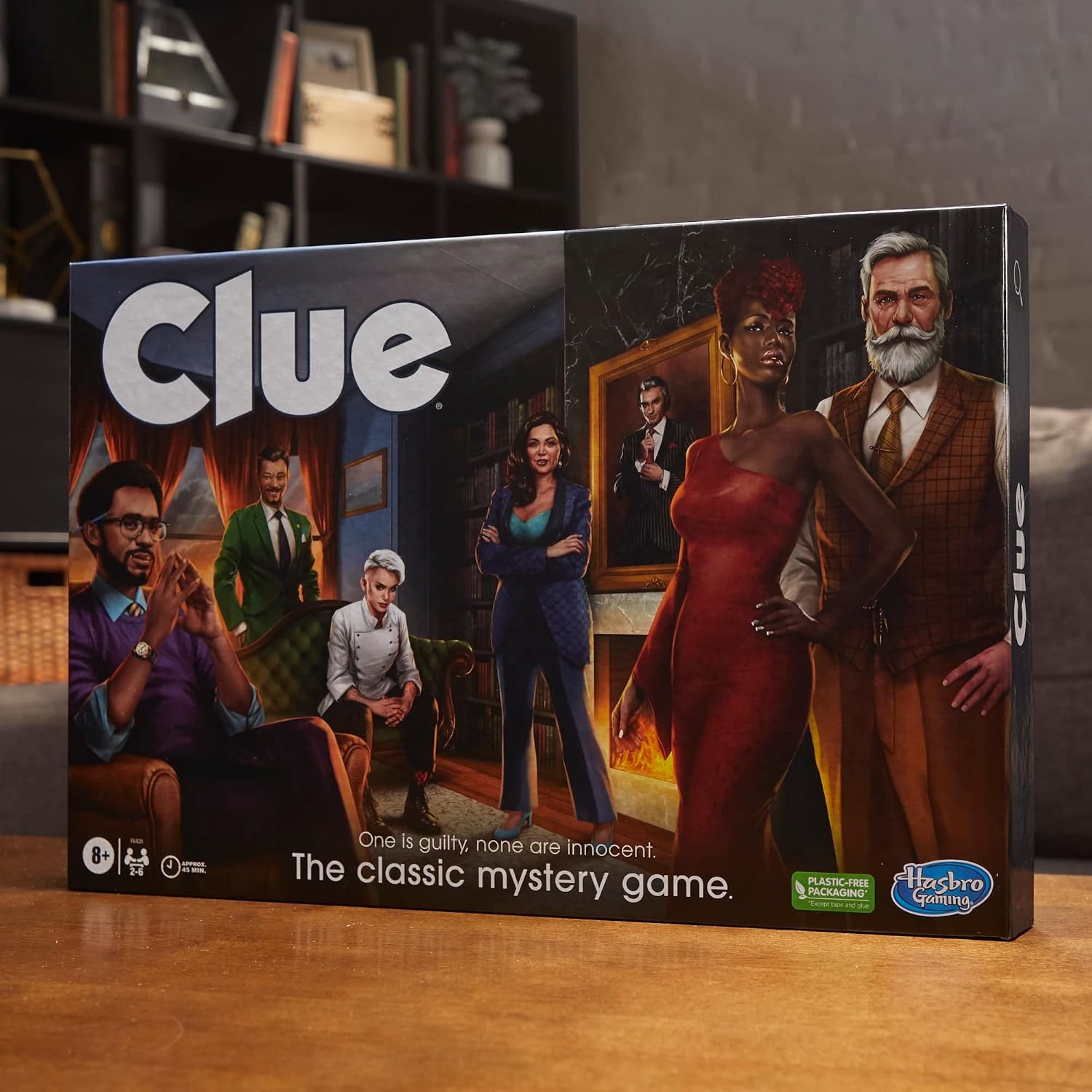 image:imageClue Board Game for Ages 8 and Up Reimagined Clue Game for 26 Players Mystery Detective Family Games for Kids and Adults
