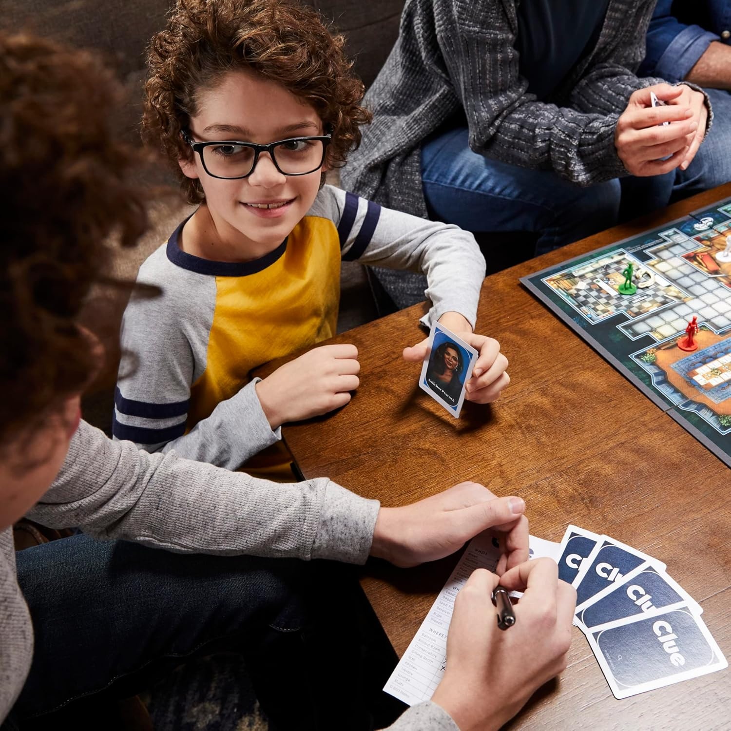 image:imageClue Board Game for Ages 8 and Up Reimagined Clue Game for 26 Players Mystery Detective Family Games for Kids and Adults