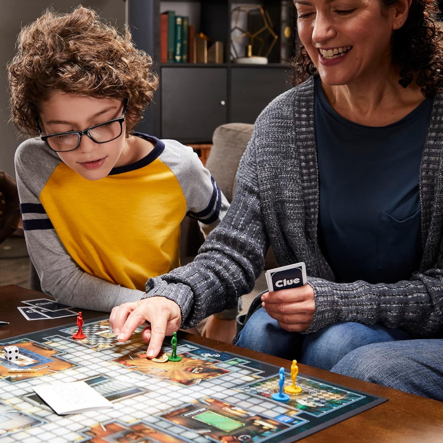 image:imageClue Board Game for Ages 8 and Up Reimagined Clue Game for 26 Players Mystery Detective Family Games for Kids and Adults