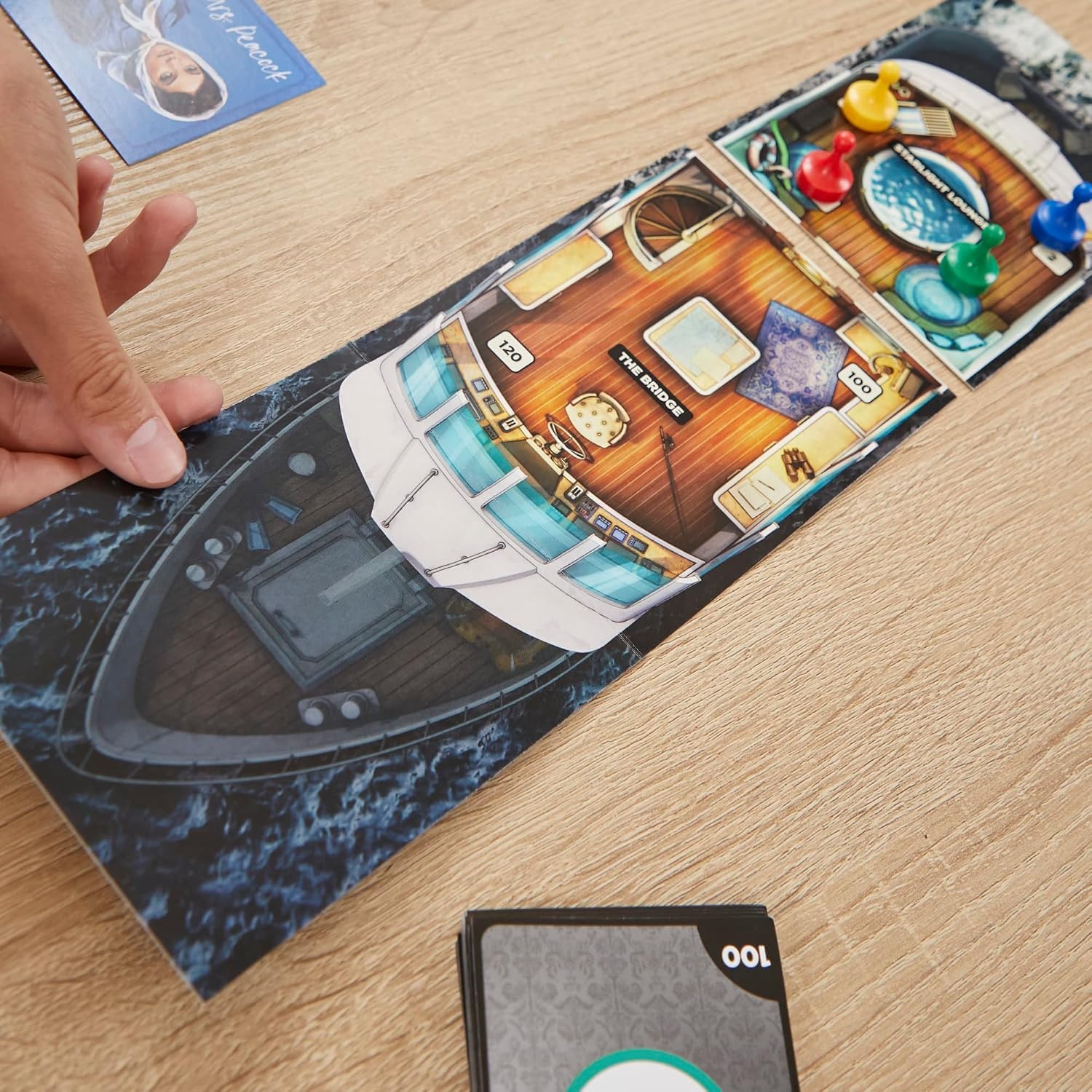 image:imageClue Escape The Midnight Hotel Board Game Clue Escape Room Game 1Time Solve Mystery Games Family Games for Ages 10 16 Players 90 Mins AvgSabotage on the High Seas