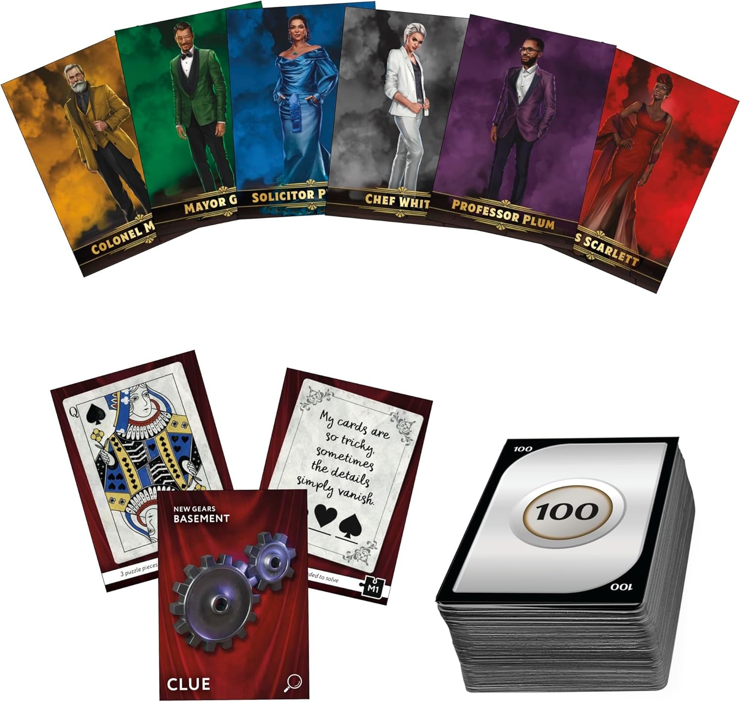 image:imageClue Escape The Midnight Hotel Board Game Clue Escape Room Game 1Time Solve Mystery Games Family Games for Ages 10 16 Players 90 Mins AvgThe Illusionists Club