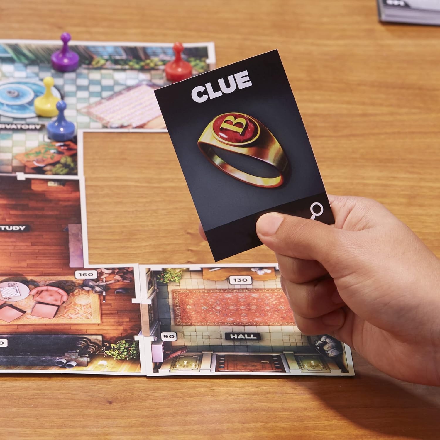 image:imageClue Escape The Midnight Hotel Board Game Clue Escape Room Game 1Time Solve Mystery Games Family Games for Ages 10 16 Players 90 Mins AvgTreachery at Tudor Mansion