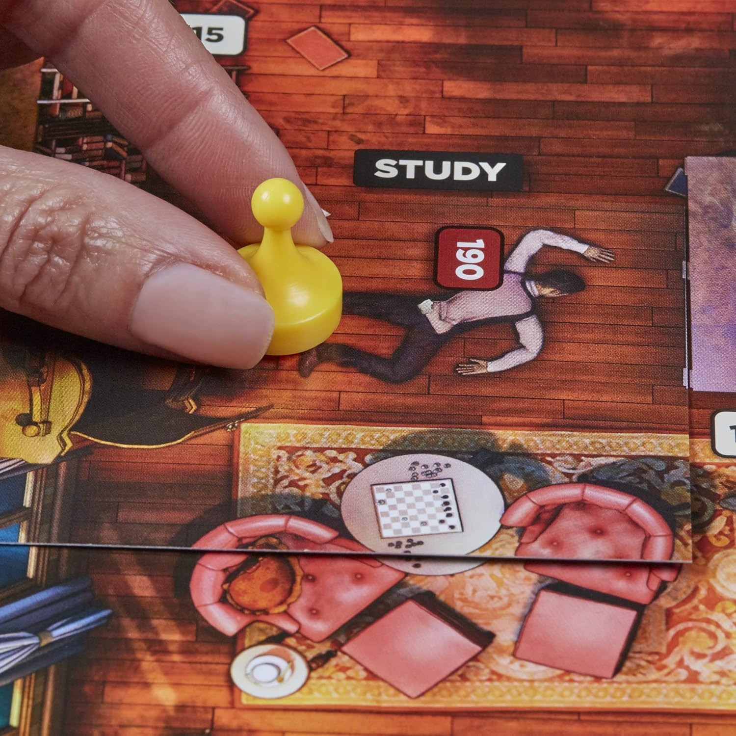image:imageClue Escape The Midnight Hotel Board Game Clue Escape Room Game 1Time Solve Mystery Games Family Games for Ages 10 16 Players 90 Mins AvgTreachery at Tudor Mansion