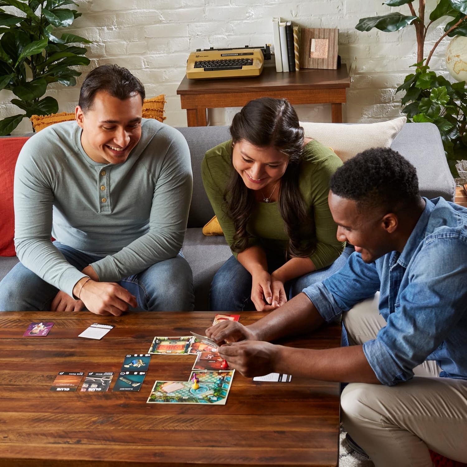 image:imageClue Escape The Midnight Hotel Board Game Clue Escape Room Game 1Time Solve Mystery Games Family Games for Ages 10 16 Players 90 Mins AvgTreachery at Tudor Mansion