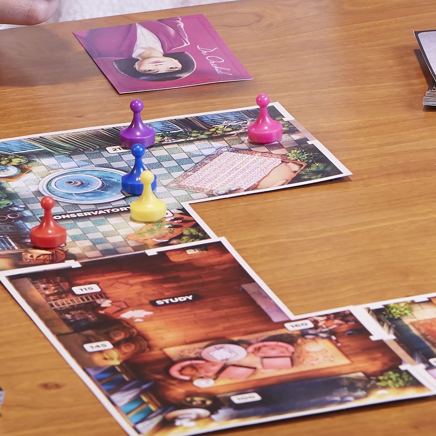 image:imageClue Escape The Midnight Hotel Board Game Clue Escape Room Game 1Time Solve Mystery Games Family Games for Ages 10 16 Players 90 Mins AvgTreachery at Tudor Mansion