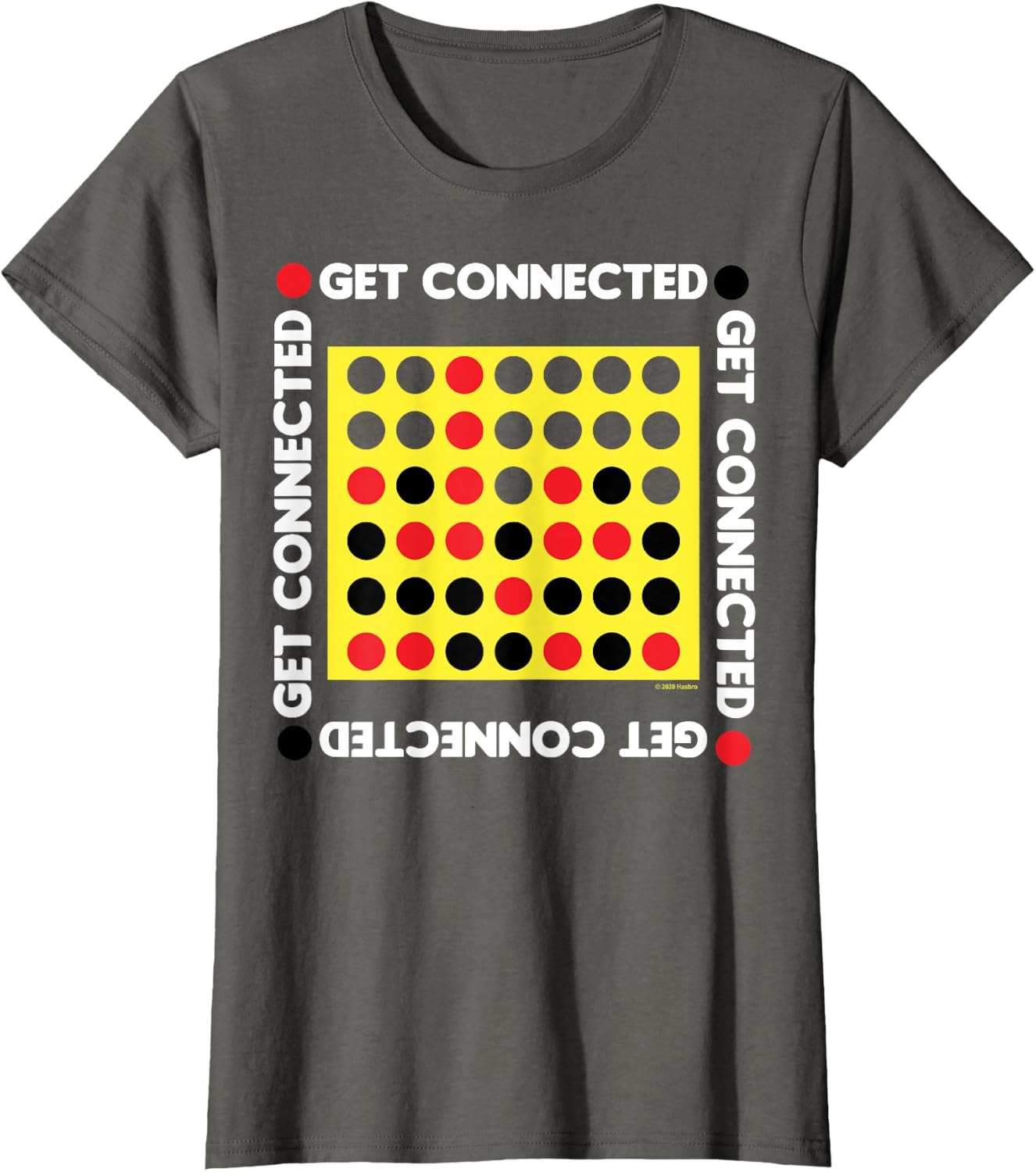image:imageConnect Four Game Box Up TShirtAsphalt Grey