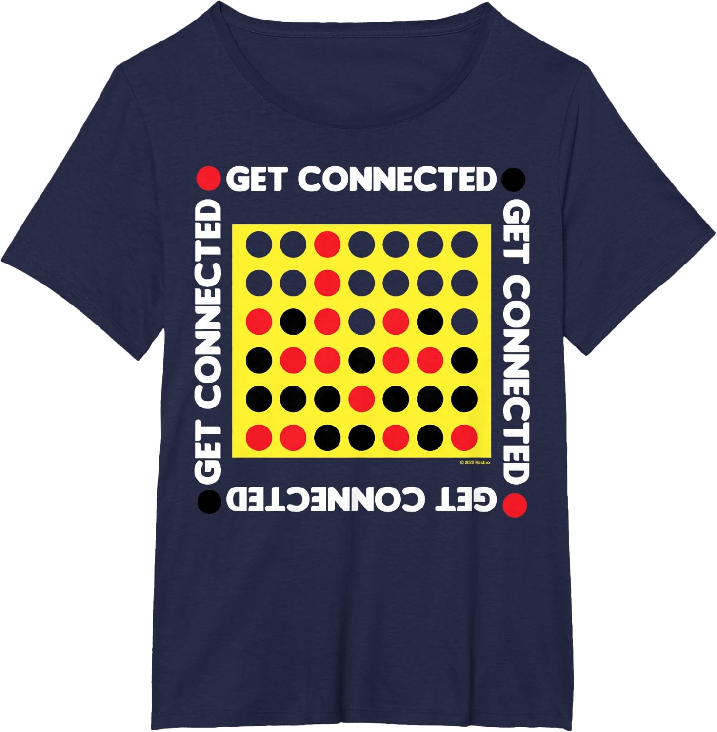 image:imageConnect Four Game Box Up TShirtNavy Blue