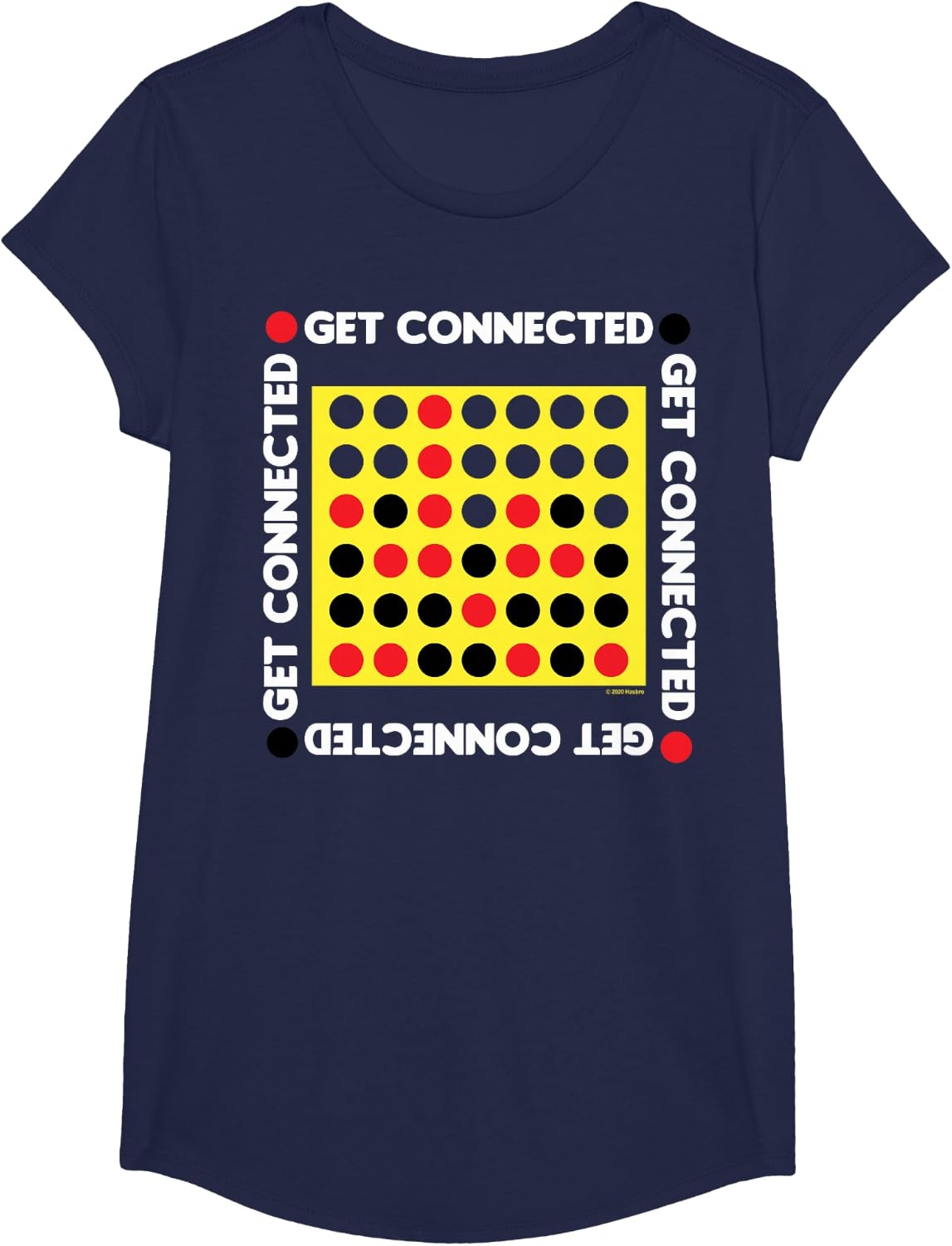 image:imageConnect Four Game Box Up TShirtNavy Blue