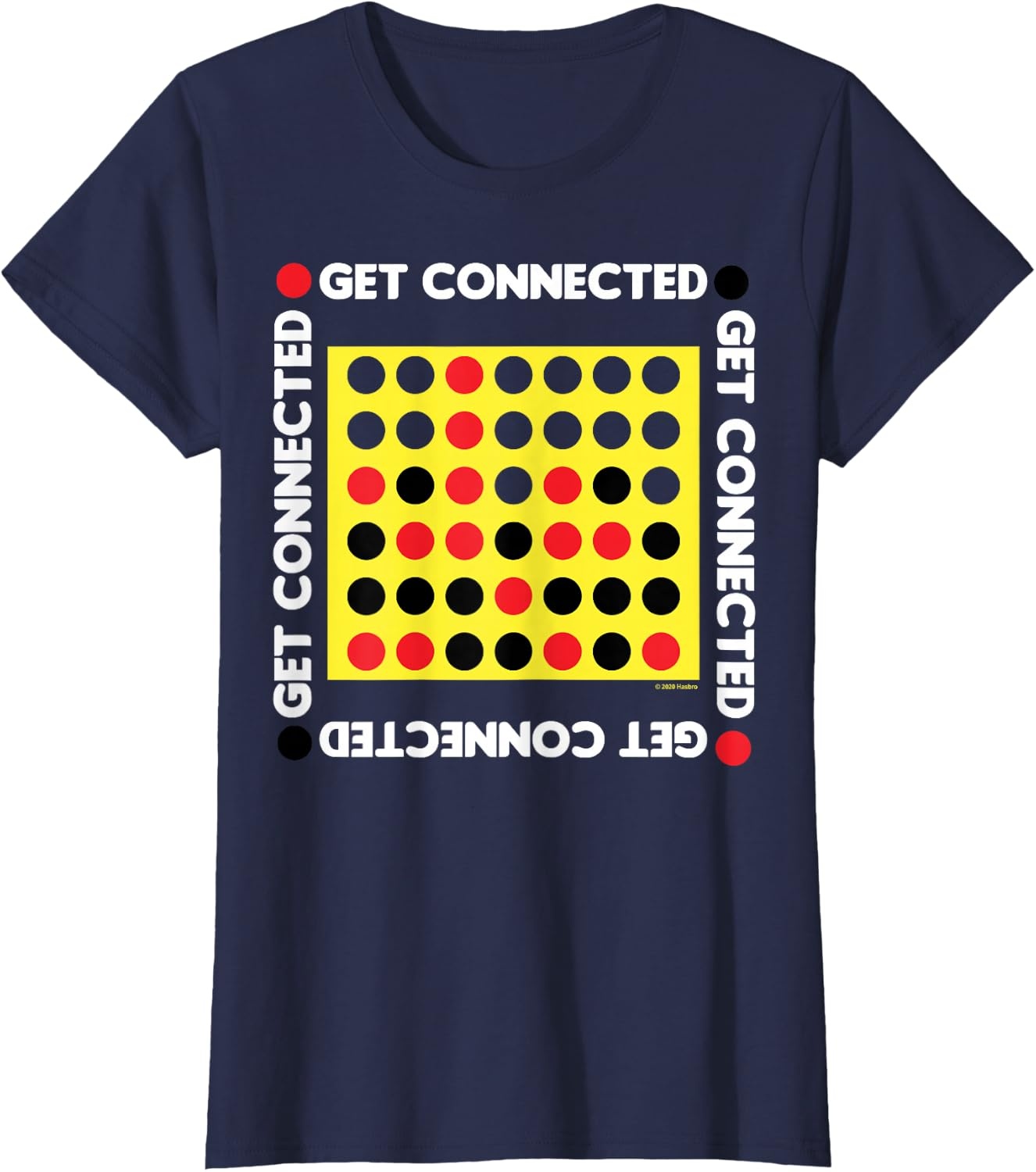 image:imageConnect Four Game Box Up TShirtNavy Blue