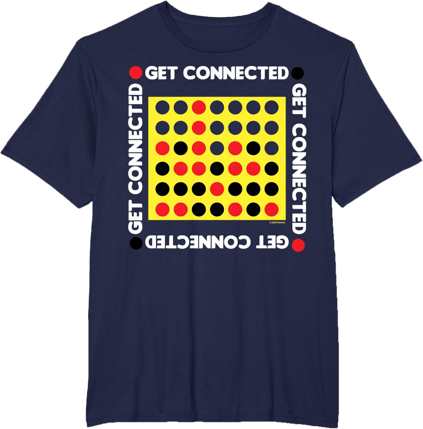 image:imageConnect Four Game Box Up TShirtNavy Blue