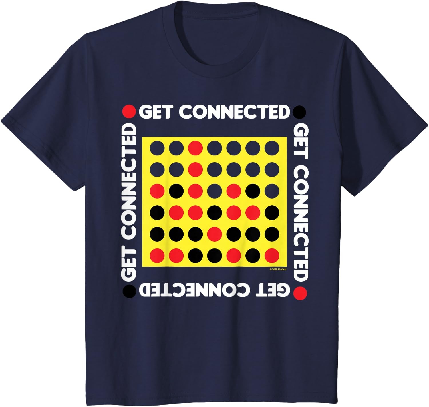 image:imageConnect Four Game Box Up TShirtNavy Blue