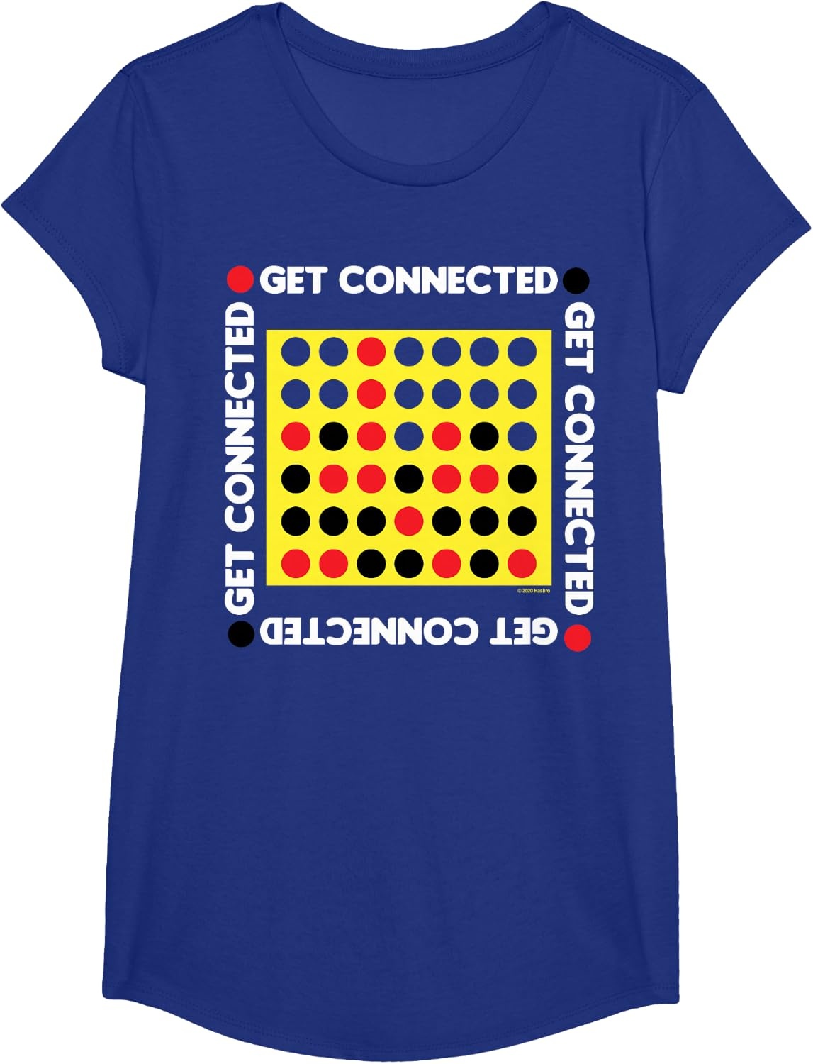 image:imageConnect Four Game Box Up TShirtRoyal Blue