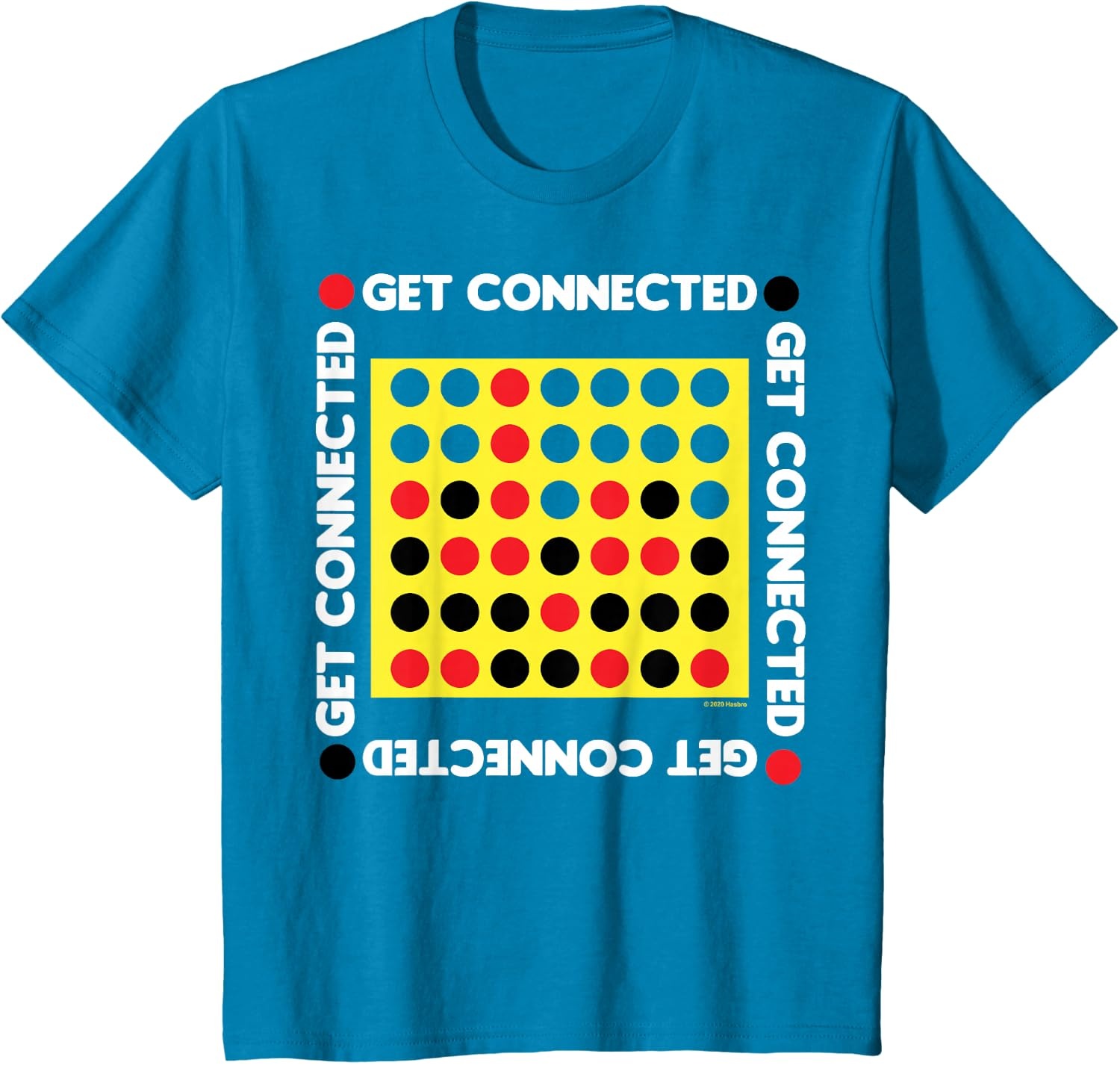 image:imageConnect Four Game Box Up TShirtSapphire Blue