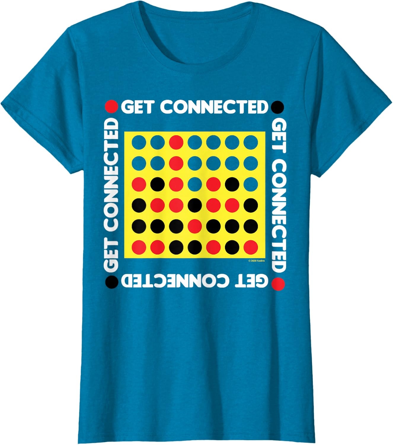 image:imageConnect Four Game Box Up TShirtSapphire Blue