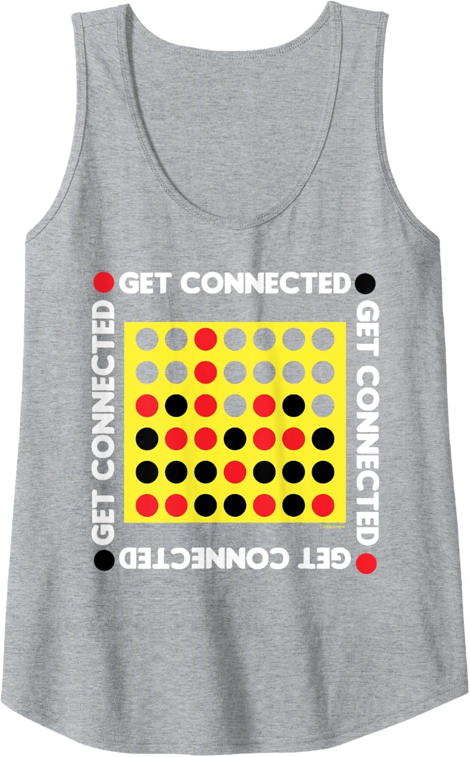 image:imageConnect Four Game Box Up Tank TopHeather Grey