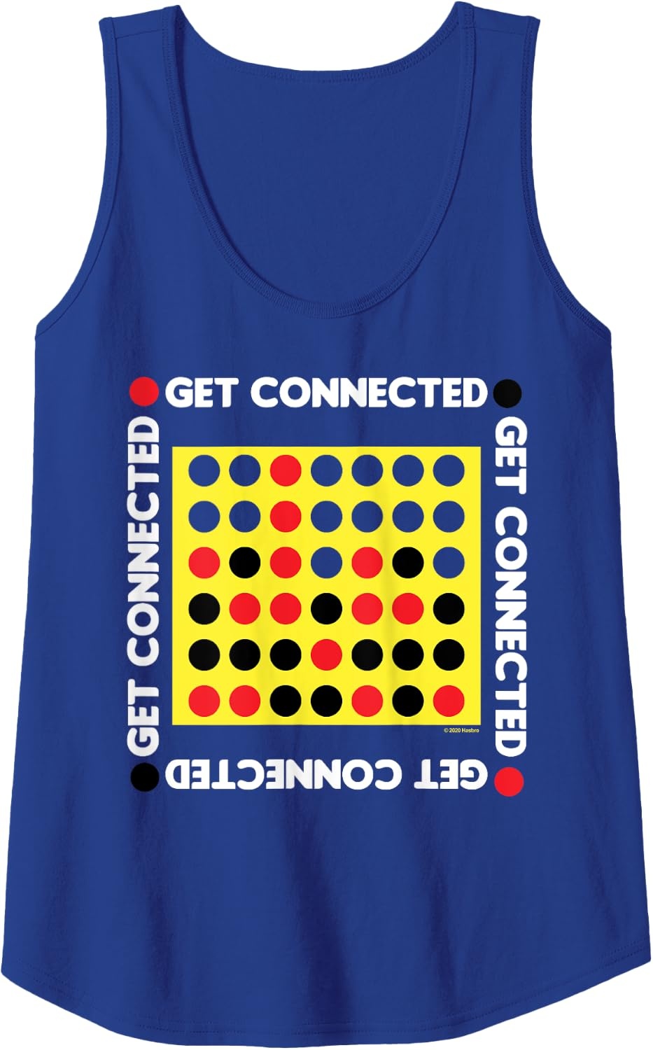 image:imageConnect Four Game Box Up Tank TopRoyal Blue
