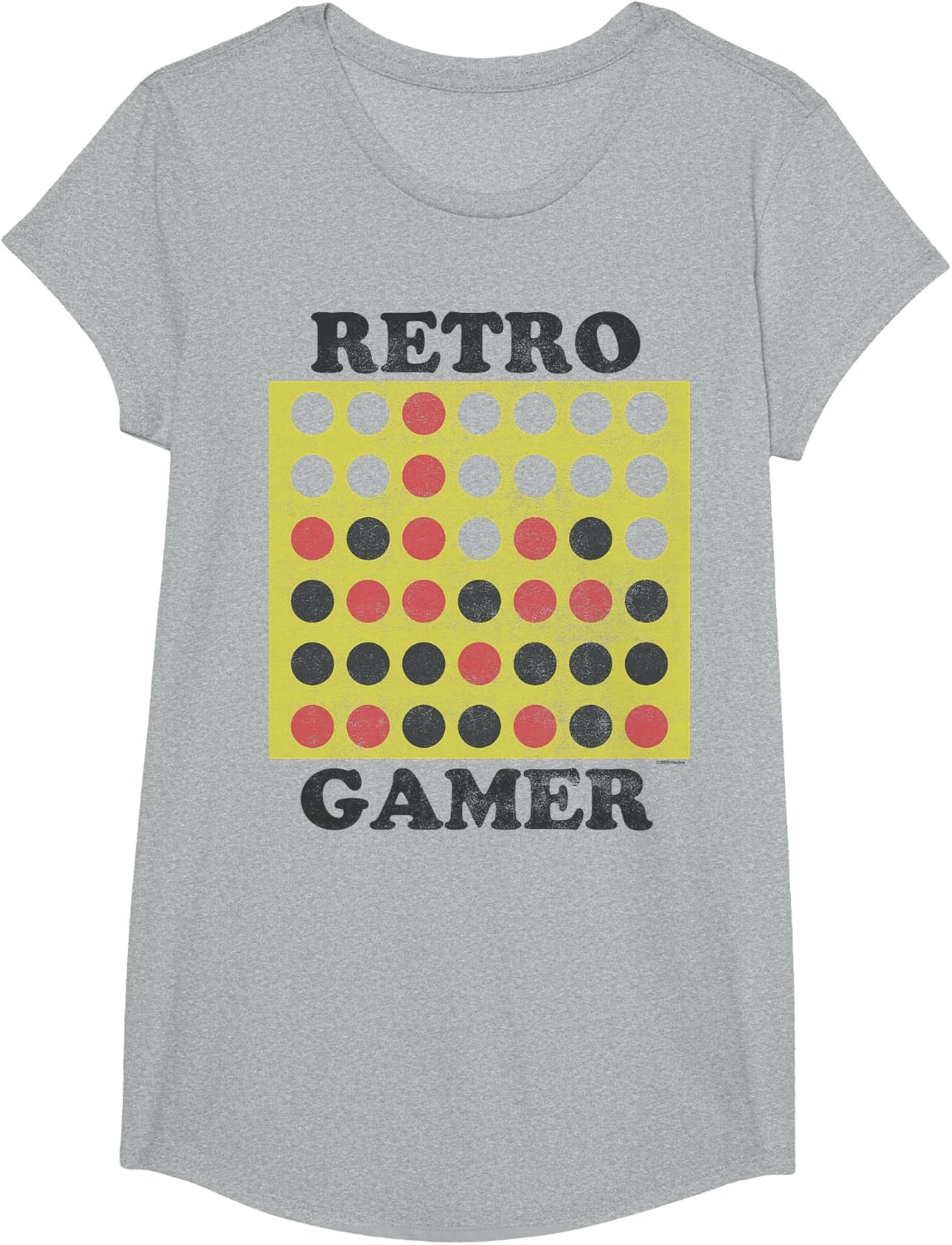 image:imageConnect Four Retro Gamer Board TShirtHeather Grey