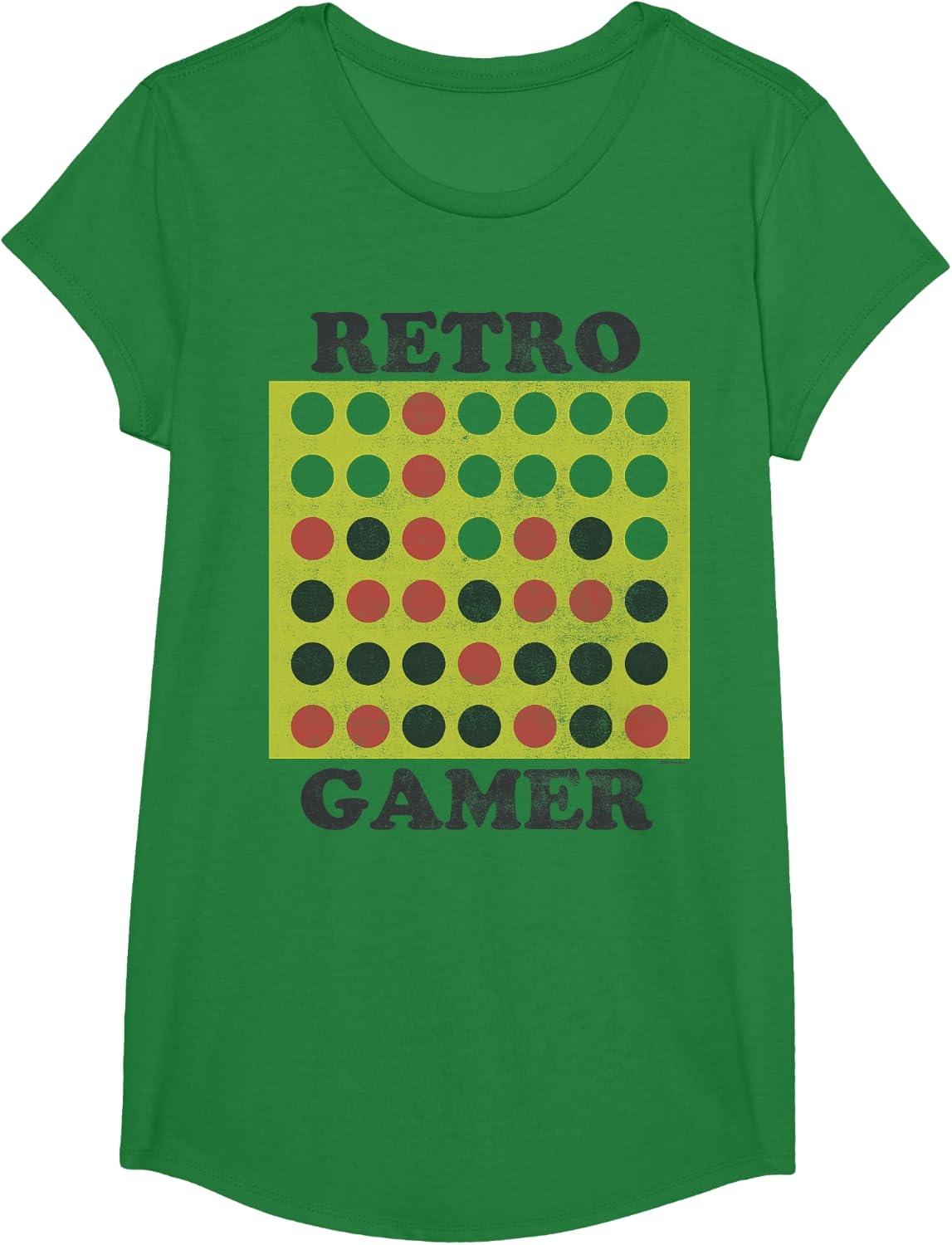 image:imageConnect Four Retro Gamer Board TShirtKelly Green